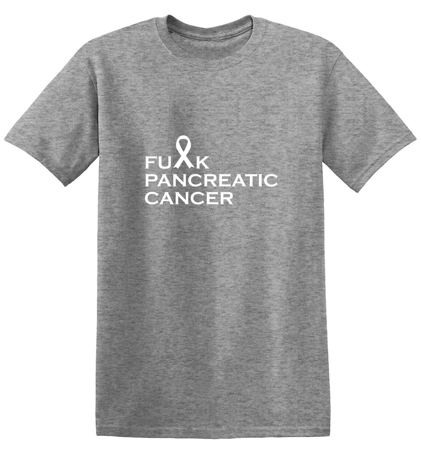 Funny T-Shirts design "Fu*K Pancreatic Cancer T-Shirt"