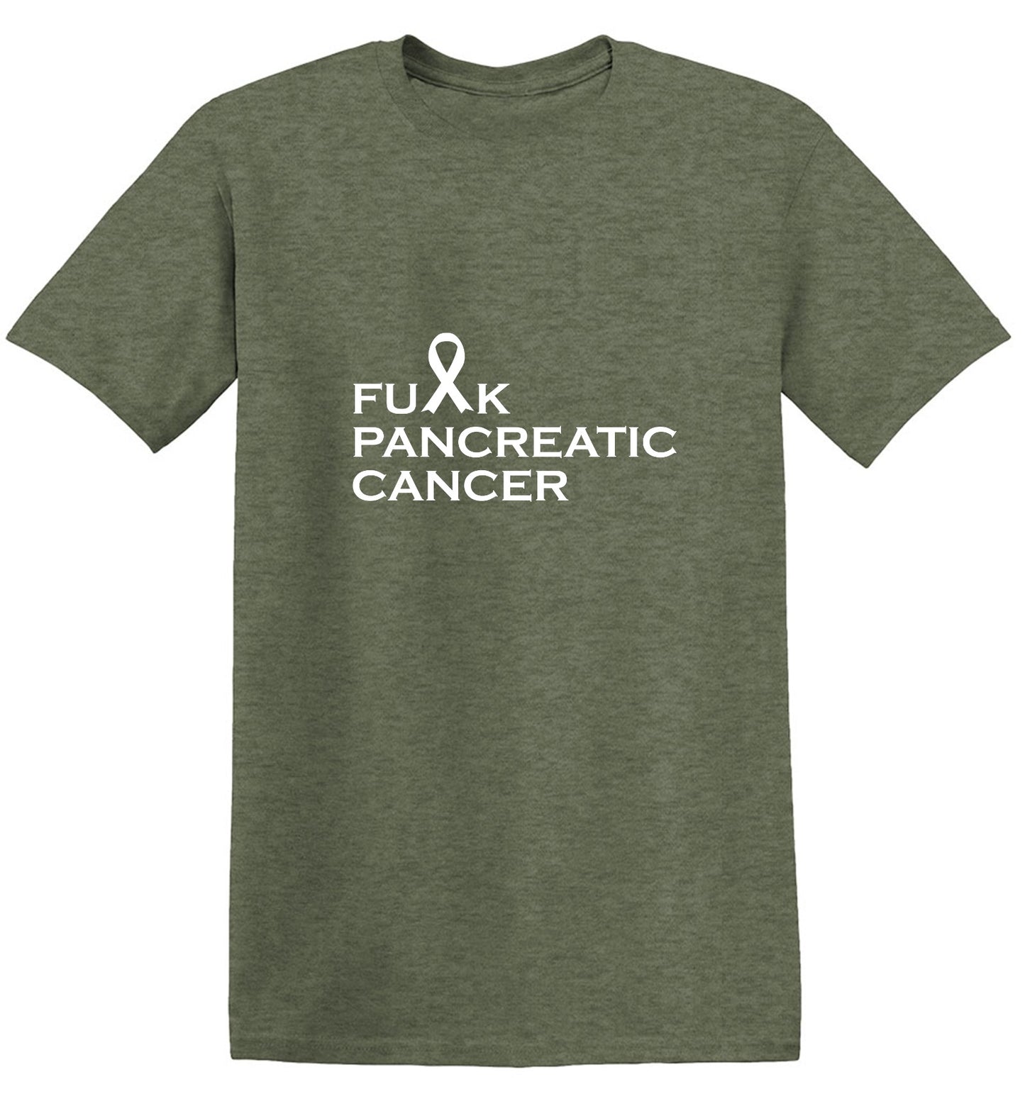Funny T-Shirts design "Fu*K Pancreatic Cancer T-Shirt"