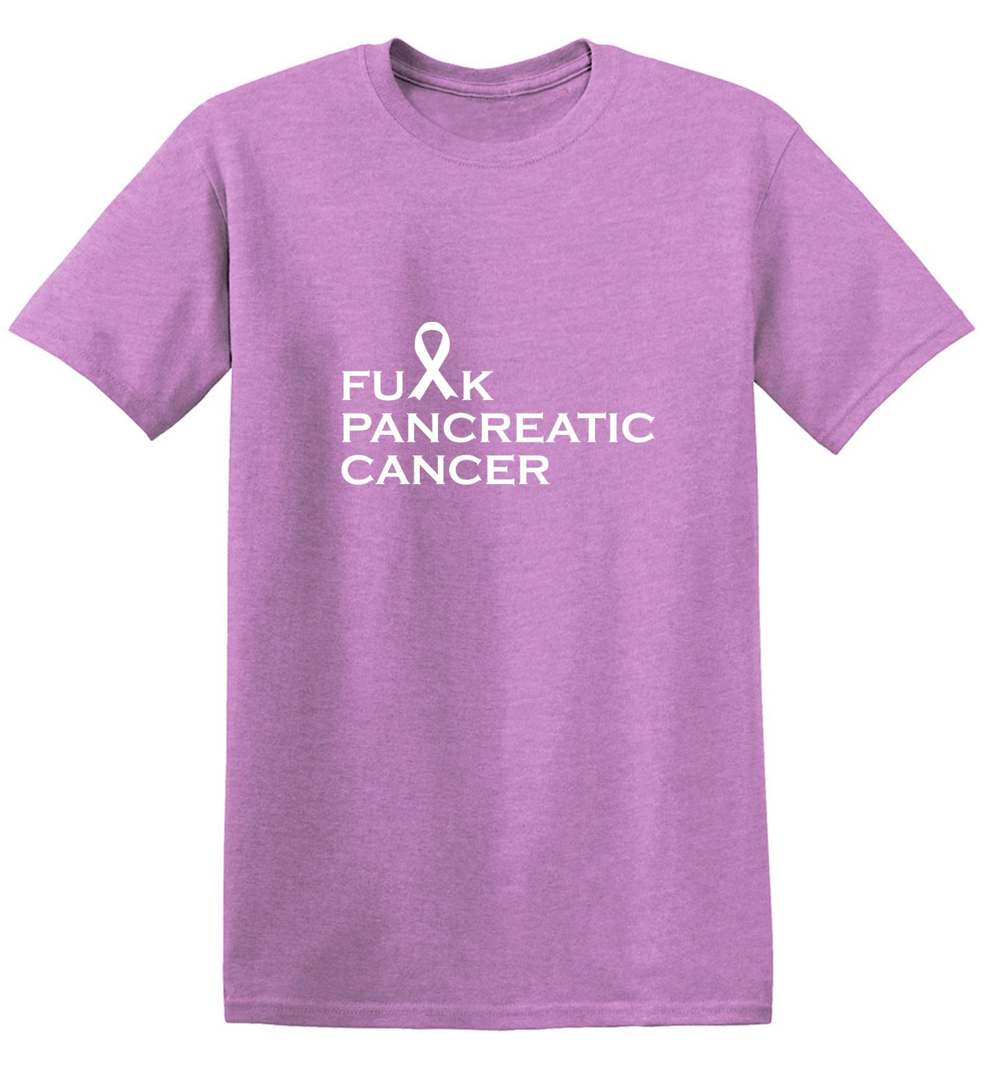Funny T-Shirts design "Fu*K Pancreatic Cancer T-Shirt"