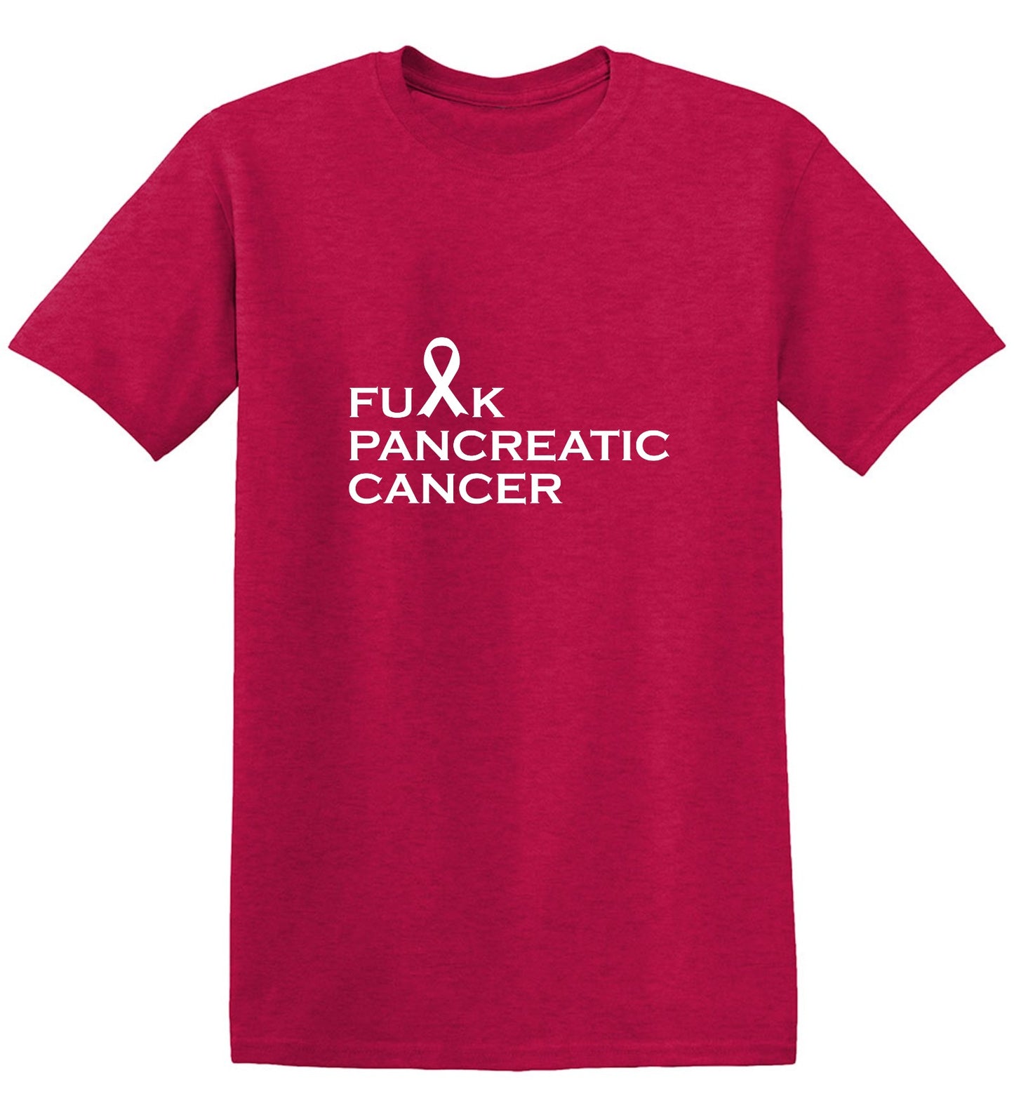Funny T-Shirts design "Fu*K Pancreatic Cancer T-Shirt"