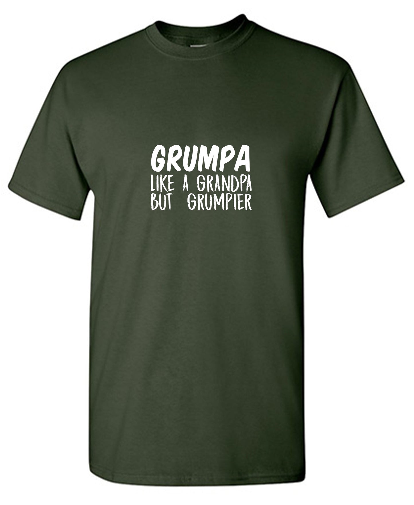 Funny T-Shirts design "Grumpa like a Grandpa but Grumpier Shirt"