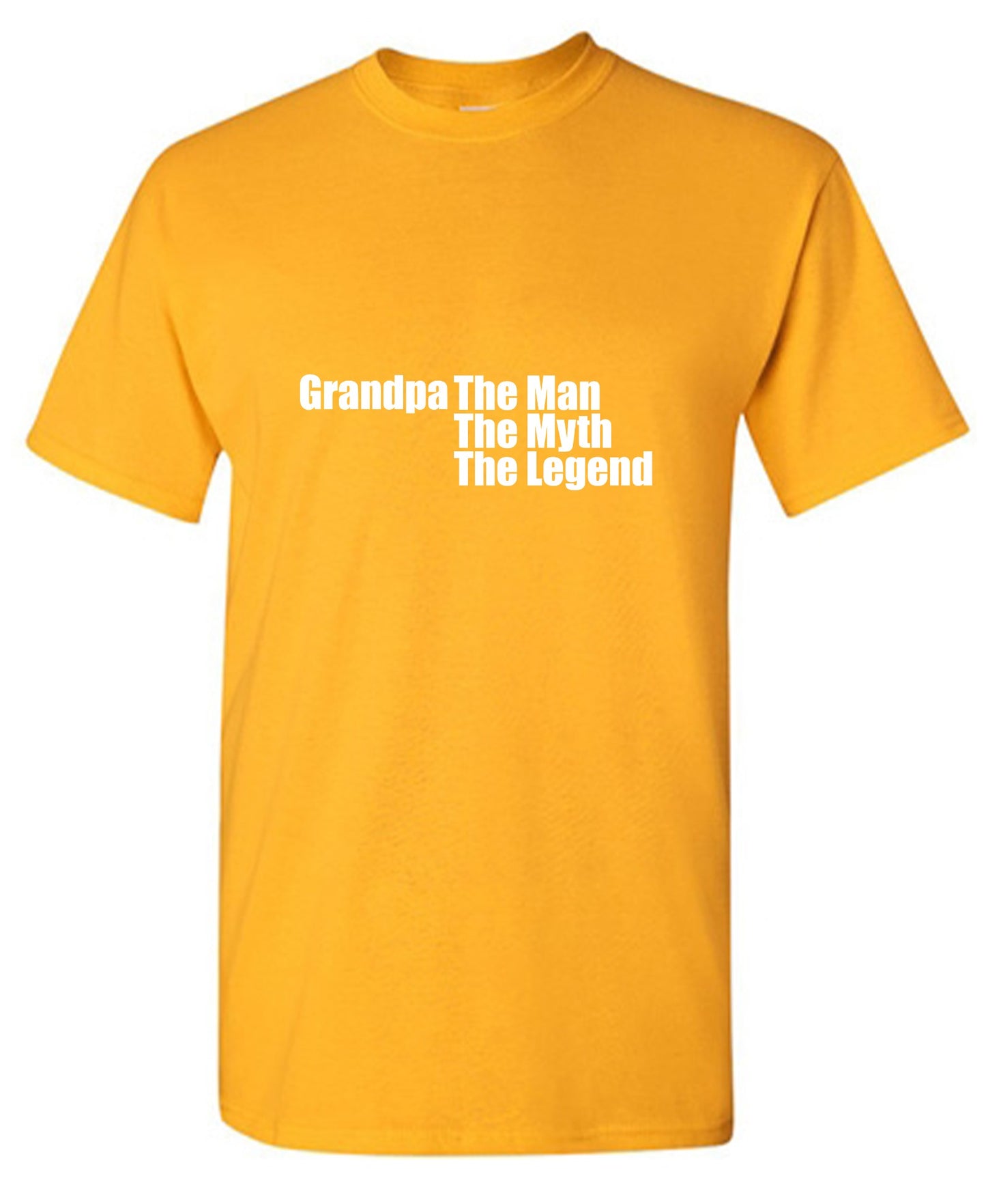 Funny T-Shirts design "Grandpa The Man, The Myth The Legend T-Shirt"