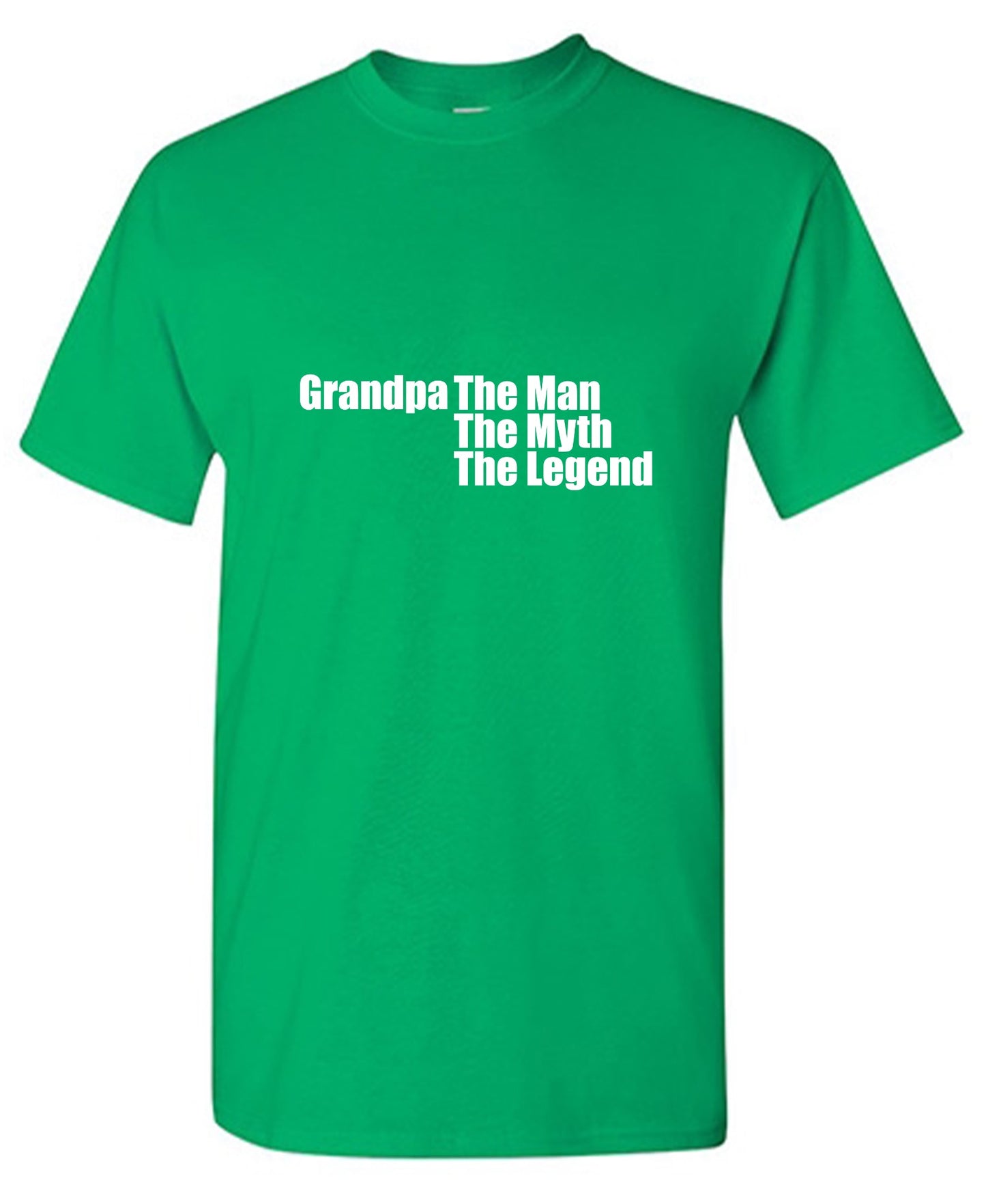 Funny T-Shirts design "Grandpa The Man, The Myth The Legend T-Shirt"