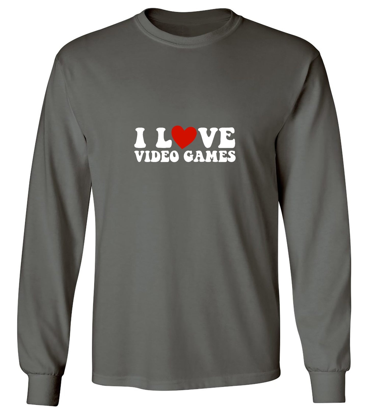 Funny T-Shirts design "I Love Video Games Shirt"