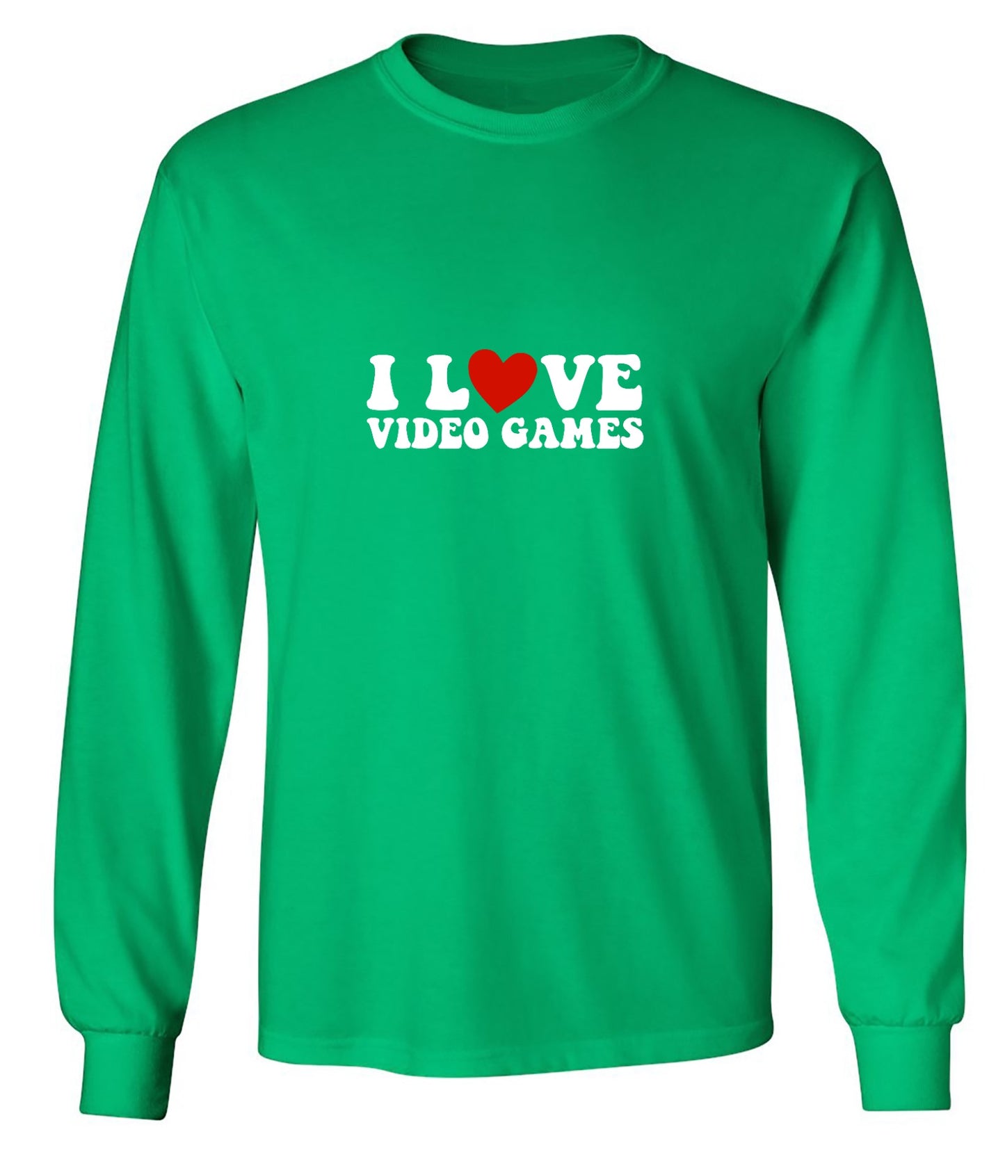 Funny T-Shirts design "I Love Video Games Shirt"