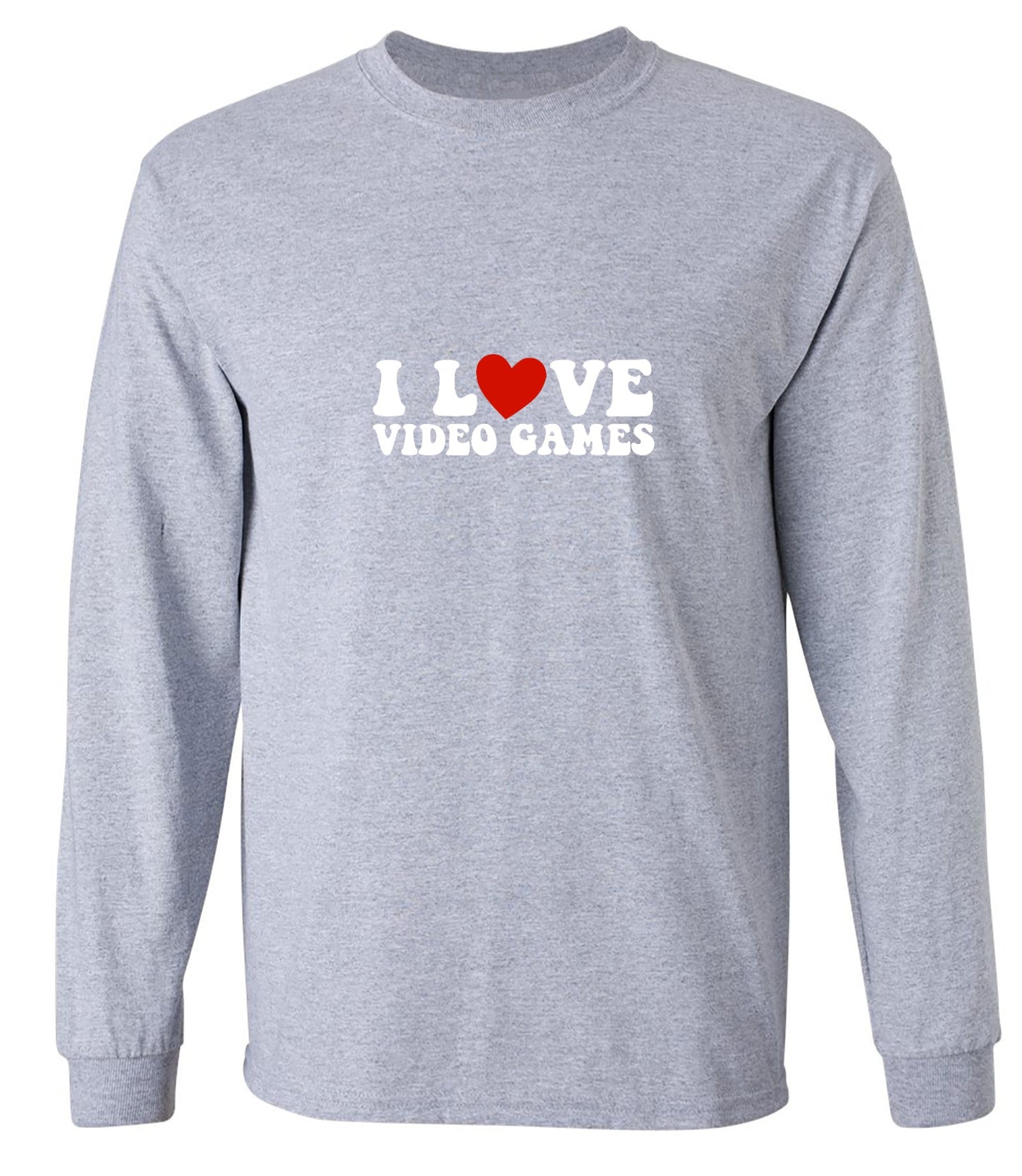 Funny T-Shirts design "I Love Video Games Shirt"