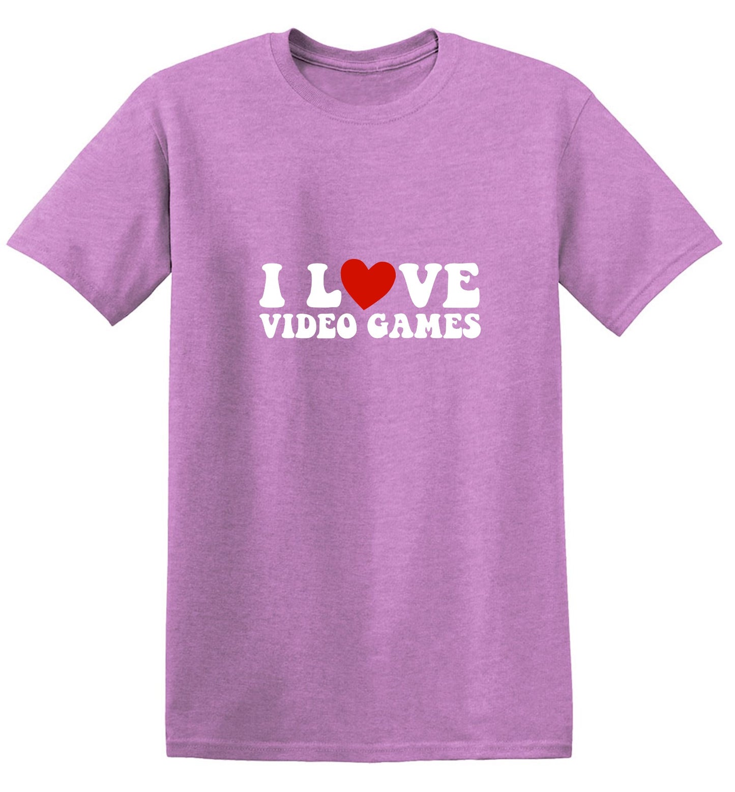 Funny T-Shirts design "I Love Video Games Shirt"