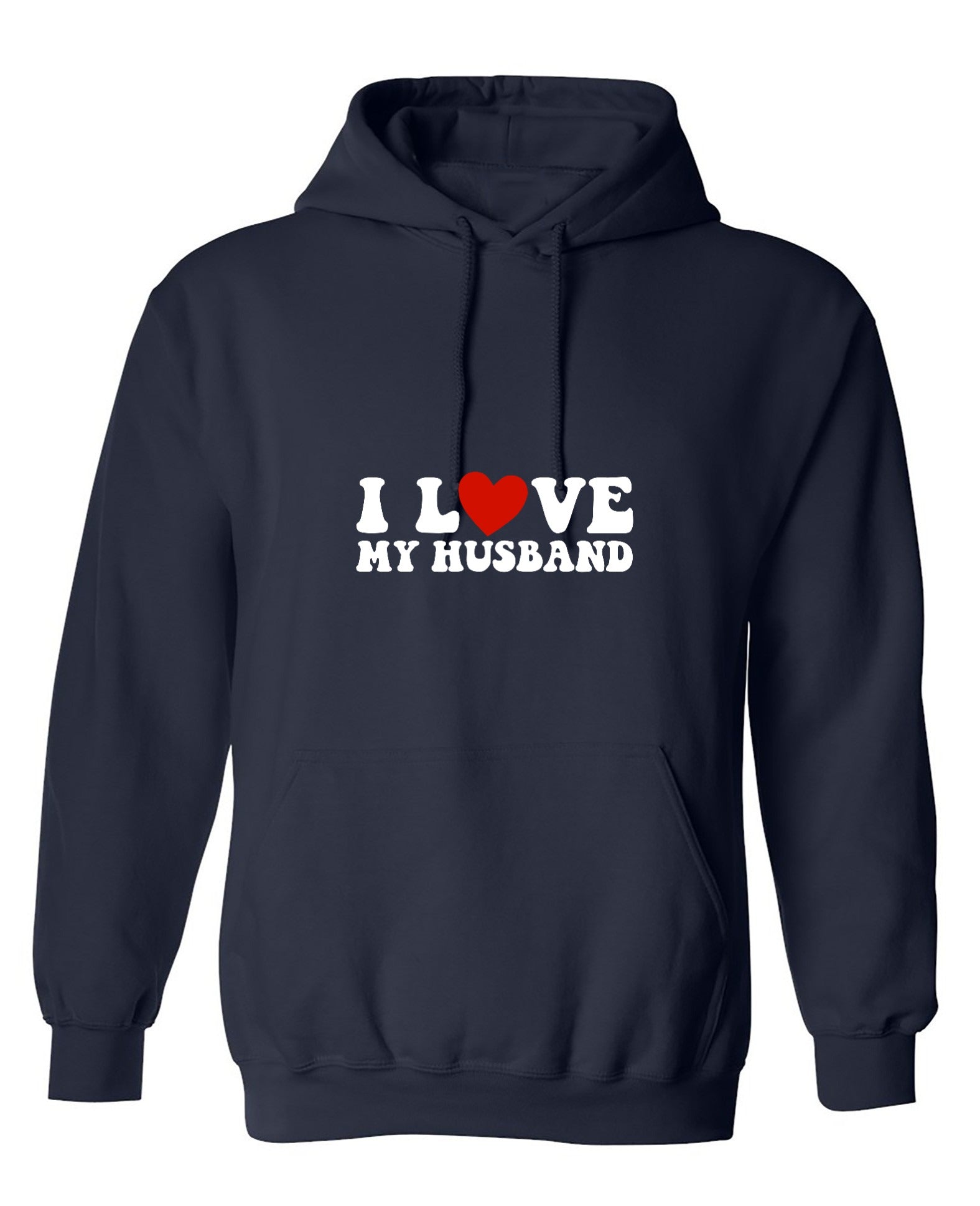Funny T-Shirts design "I Love My Husband Cute Shirt - Hoodie"