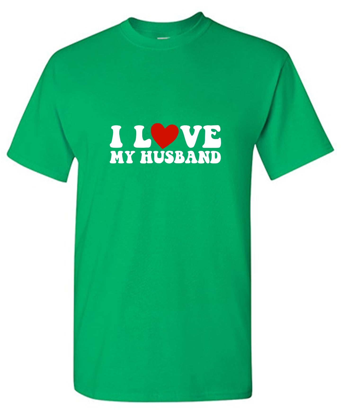 Funny T-Shirts design "I Love My Husband Cute Shirt"