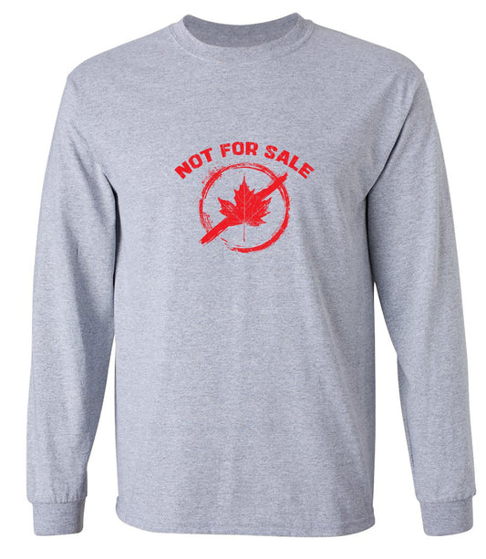 Funny T-Shirts design "Not For Sale T-Shirt - Long Sleeve"