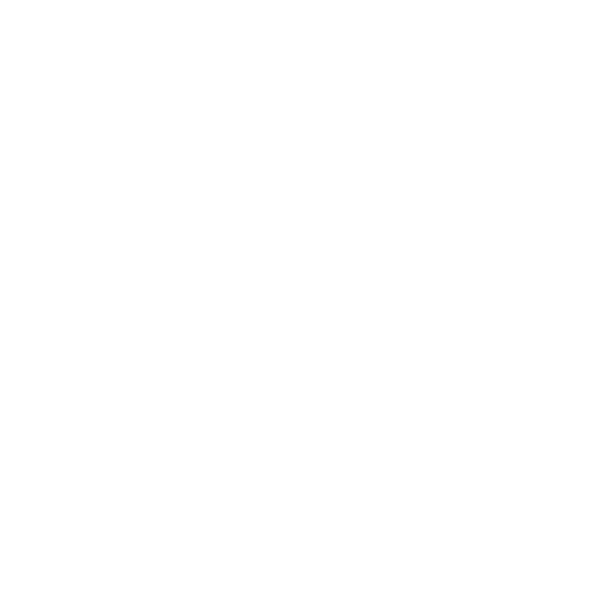 Funny T-Shirts design "Music is My Love Language Tee"