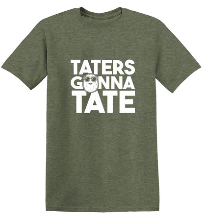 Funny T-Shirts design "Taters Gonna Tate T-Shirt"