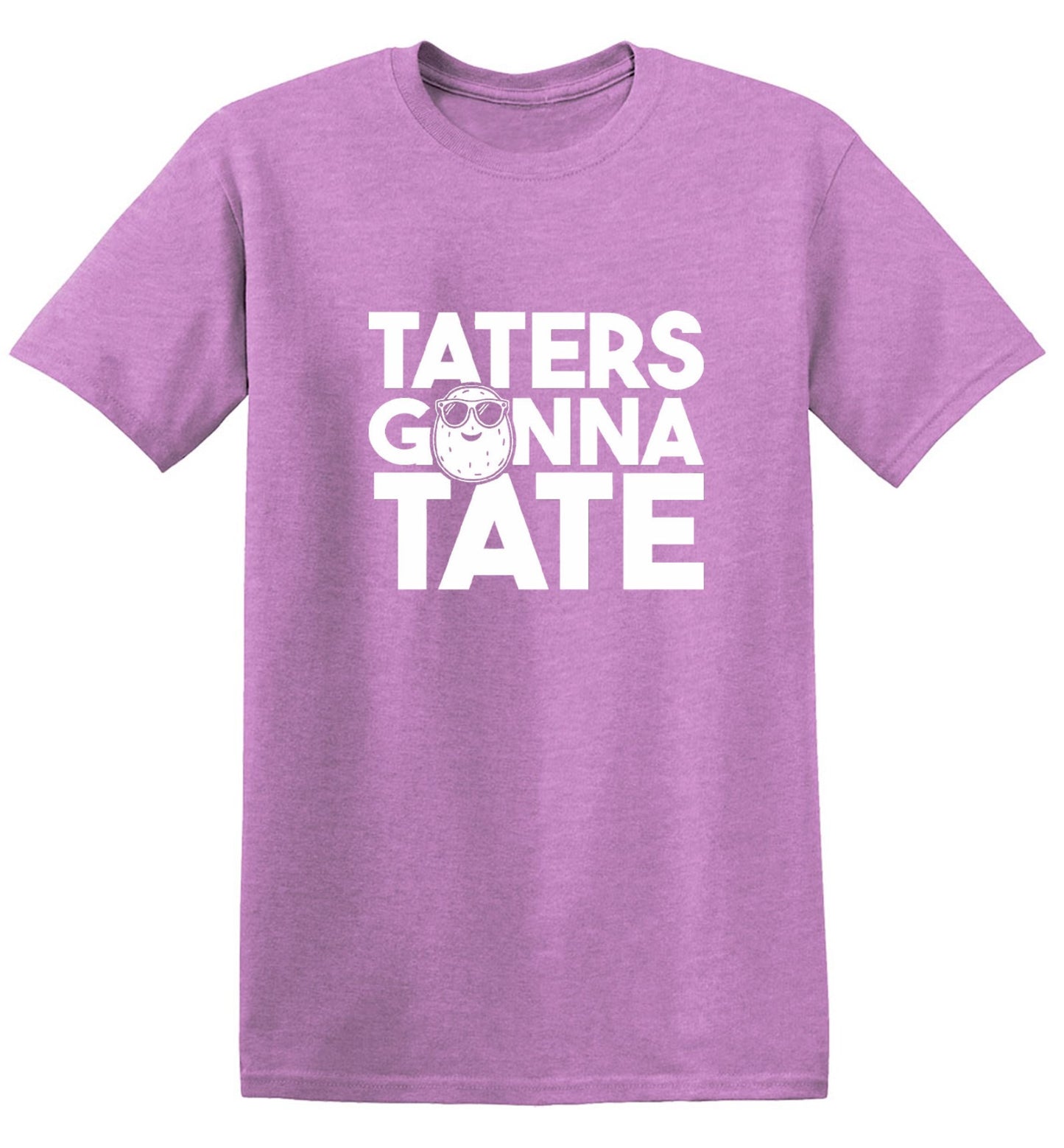 Funny T-Shirts design "Taters Gonna Tate T-Shirt - Ring Spun Tee"