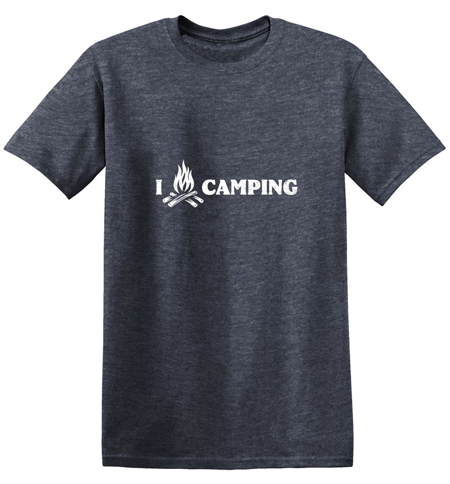 Funny T-Shirts design "I love Camping T-Shirt"
