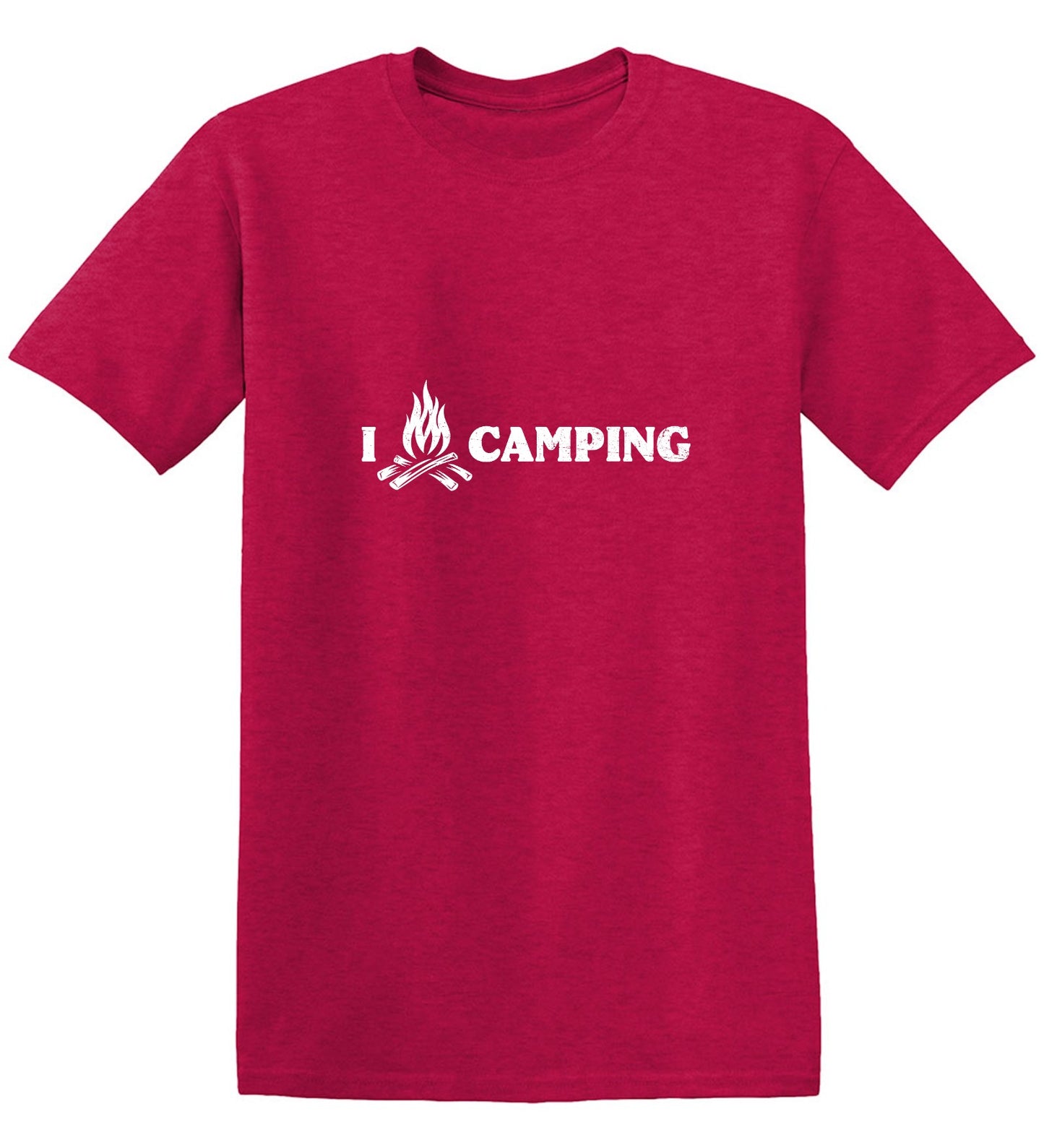 Funny T-Shirts design "I love Camping T-Shirt"