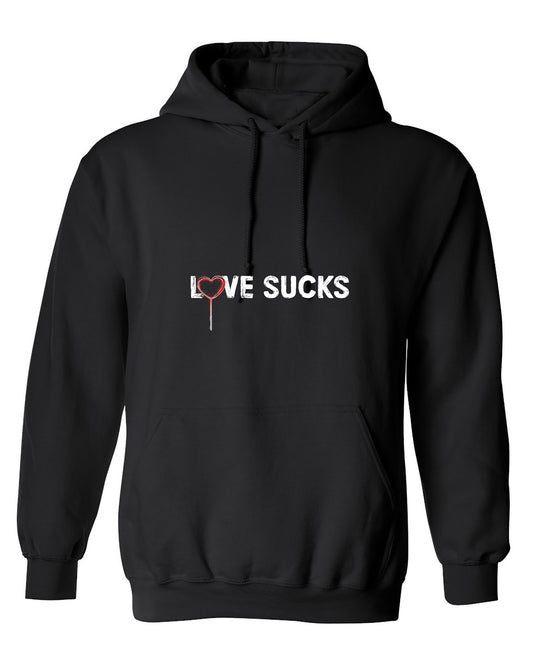 Funny T-Shirts design "Love Sucks T-Shirt - Hoodie"