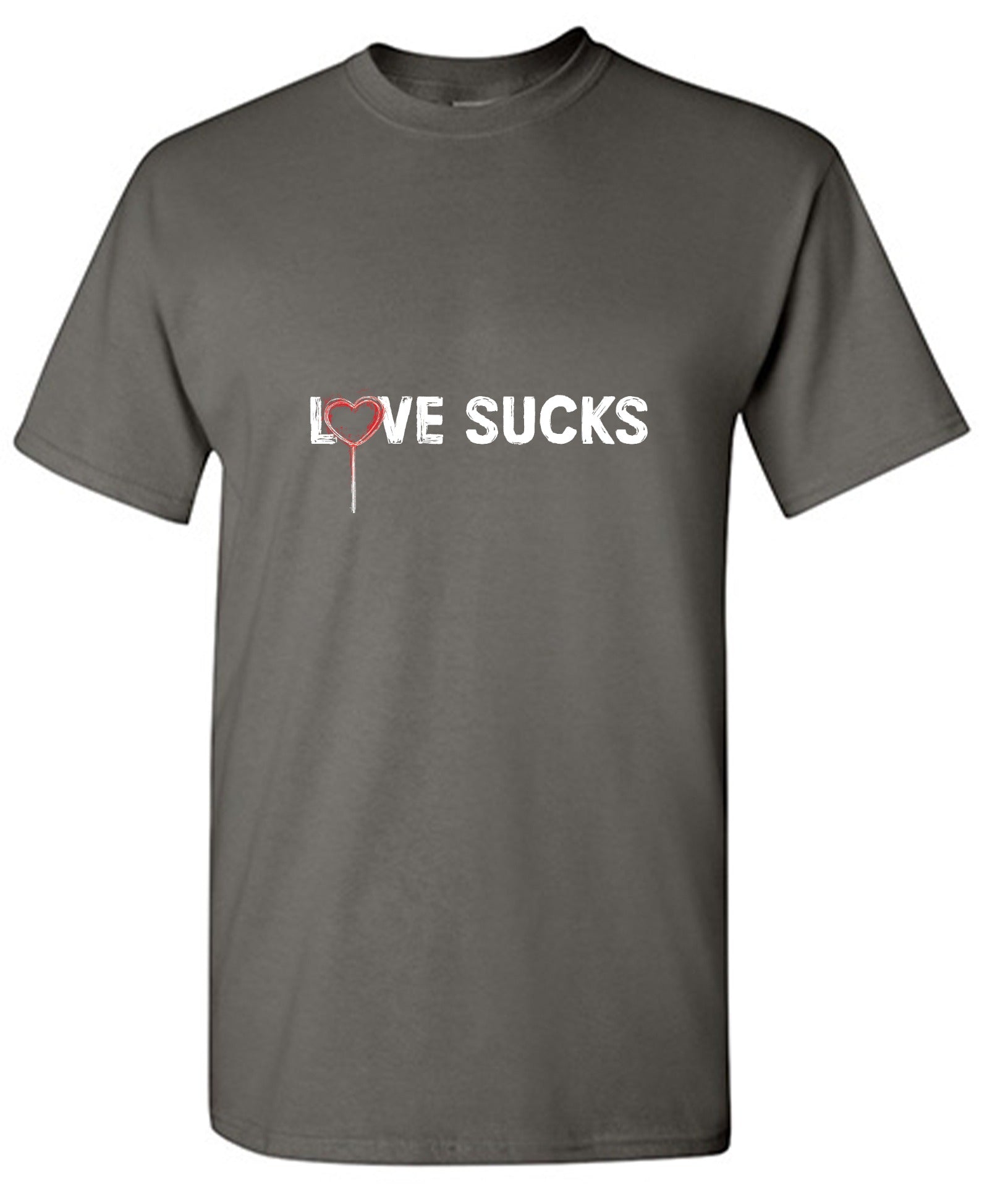 Funny T-Shirts design "Love Sucks T-Shirt"
