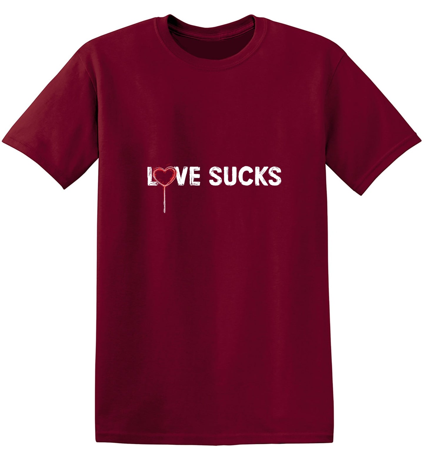 Funny T-Shirts design "Love Sucks T-Shirt"
