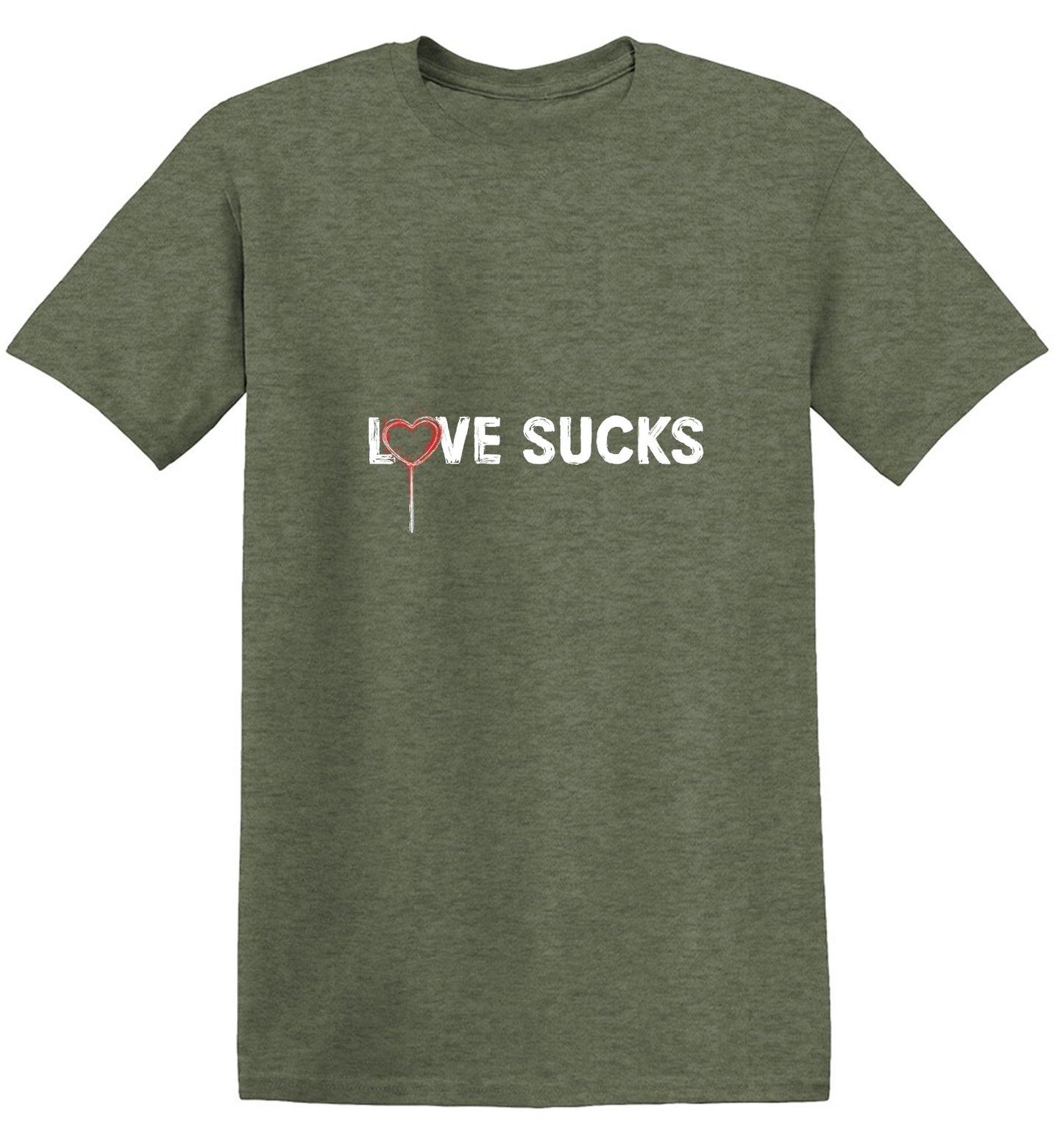 Funny T-Shirts design "Love Sucks T-Shirt"