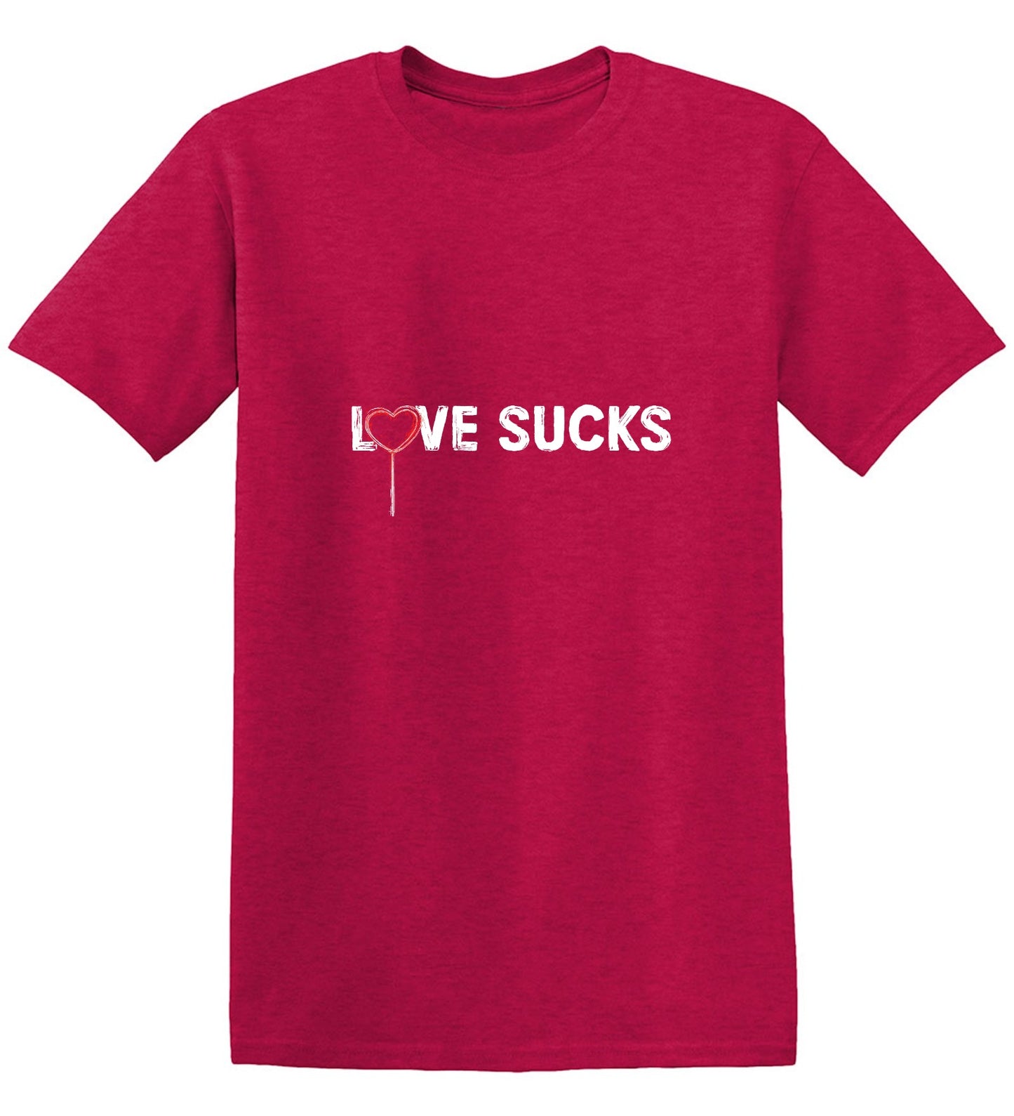 Funny T-Shirts design "Love Sucks T-Shirt"