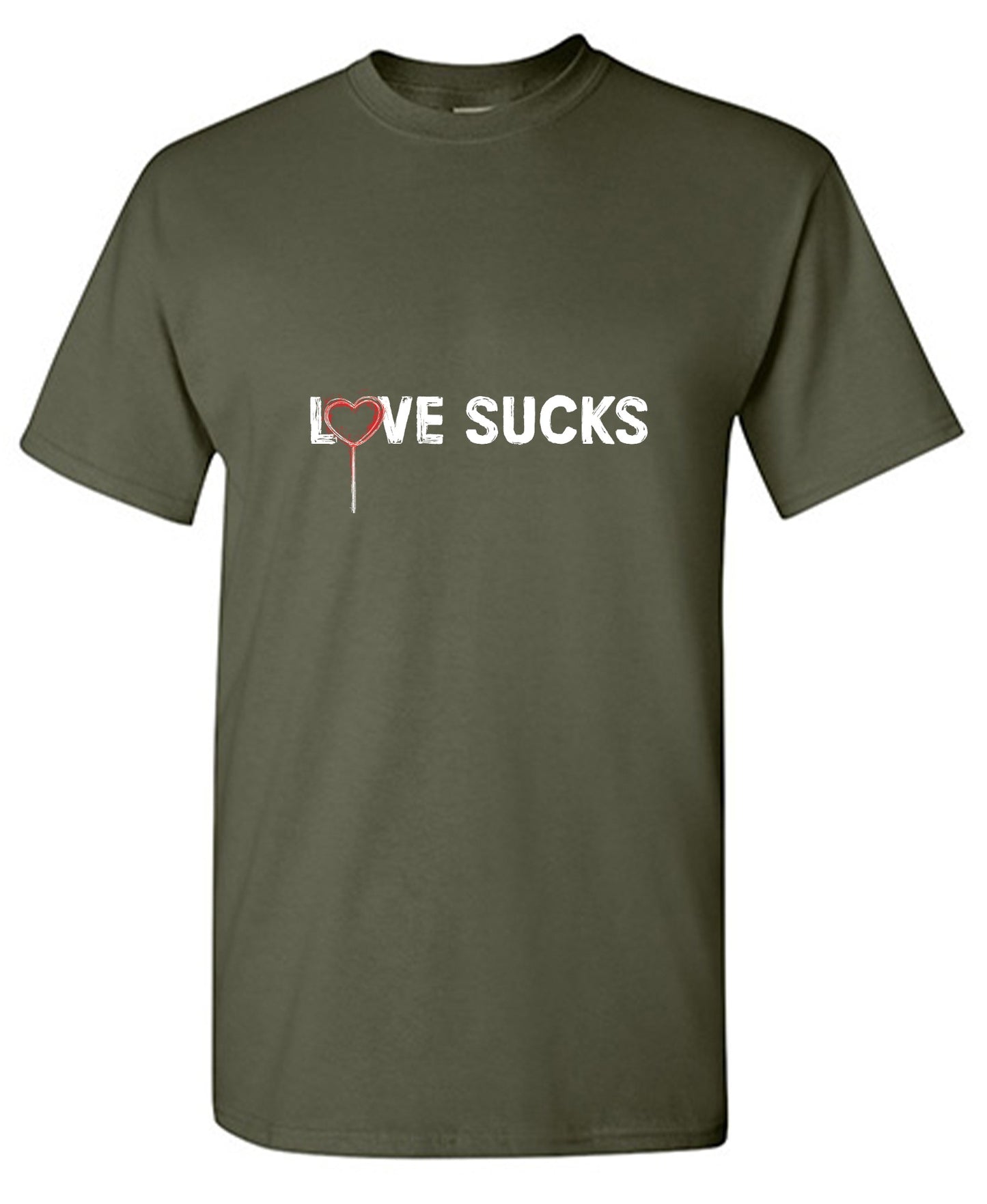 Funny T-Shirts design "Love Sucks T-Shirt"