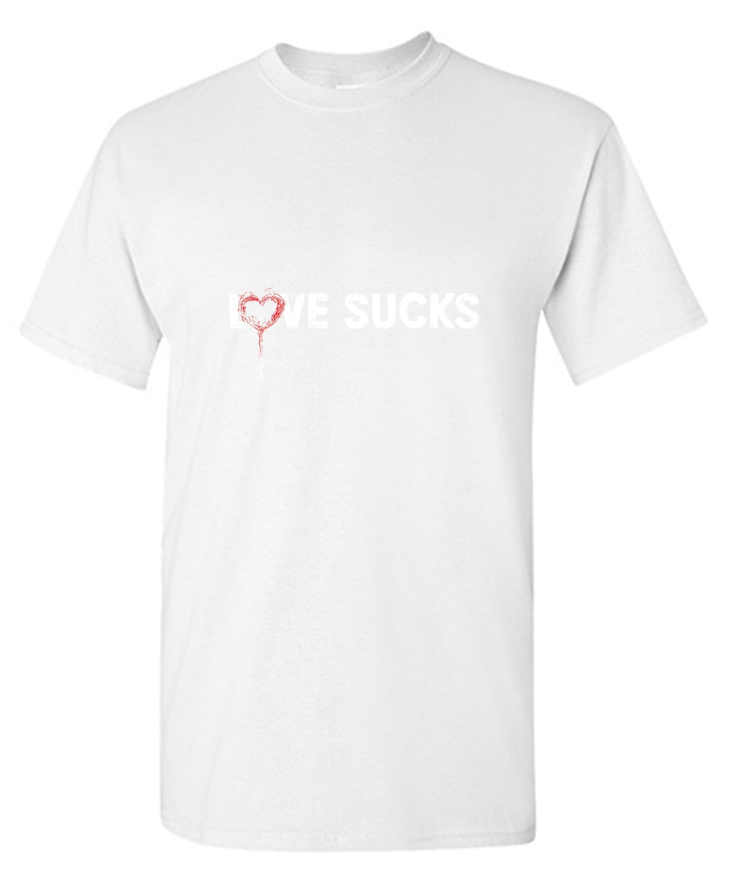 Funny T-Shirts design "Love Sucks T-Shirt"