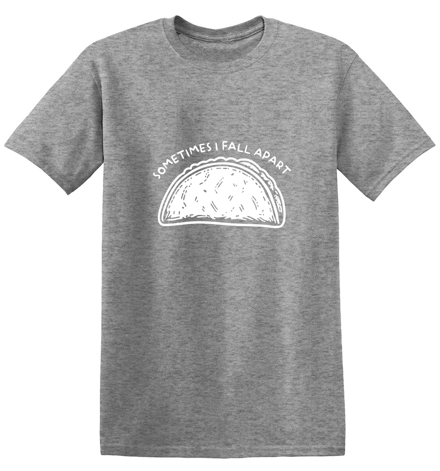 Funny T-Shirts design "Sometimes I Fall Apart T-Shirt"