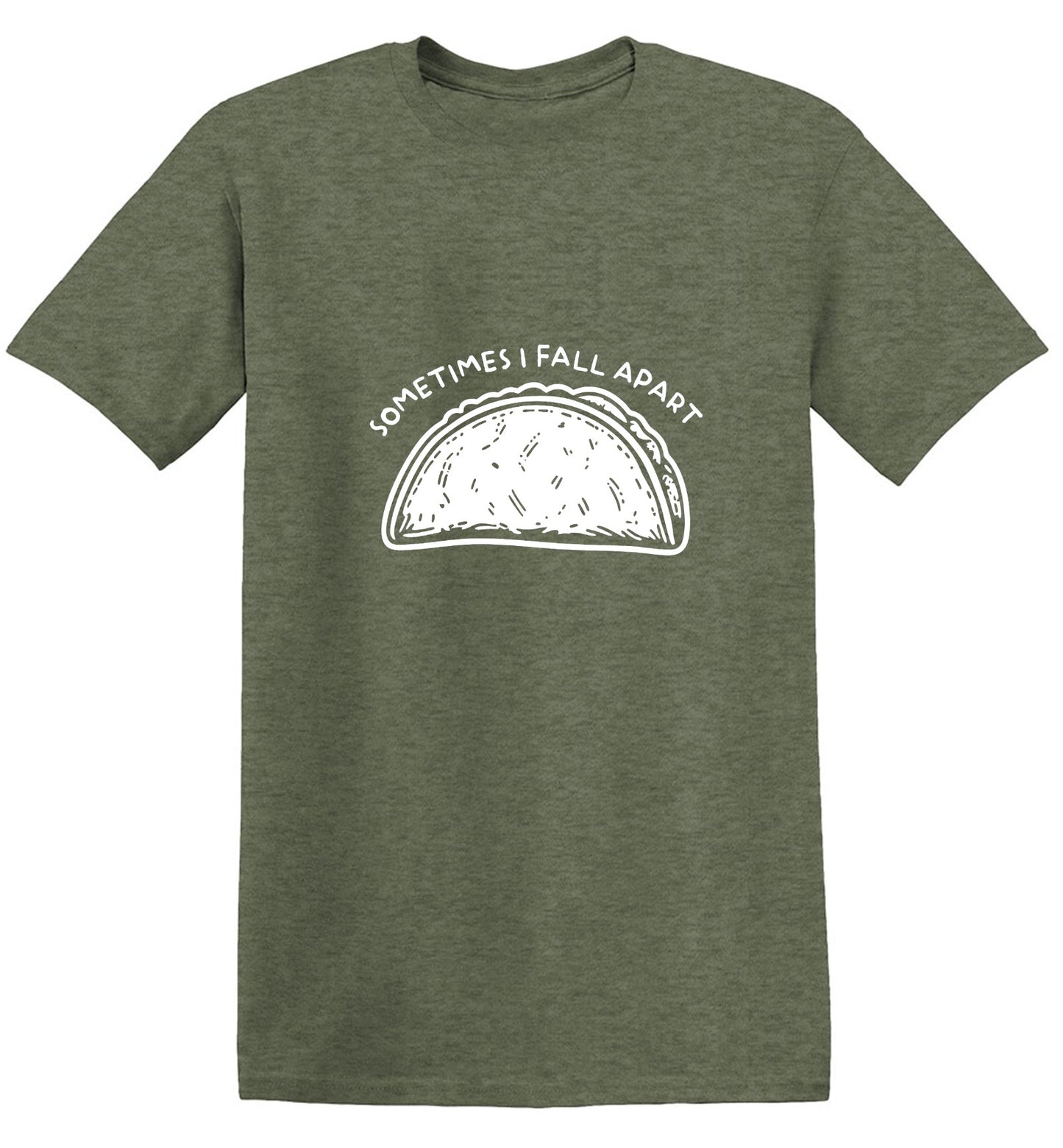 Funny T-Shirts design "Sometimes I Fall Apart T-Shirt"