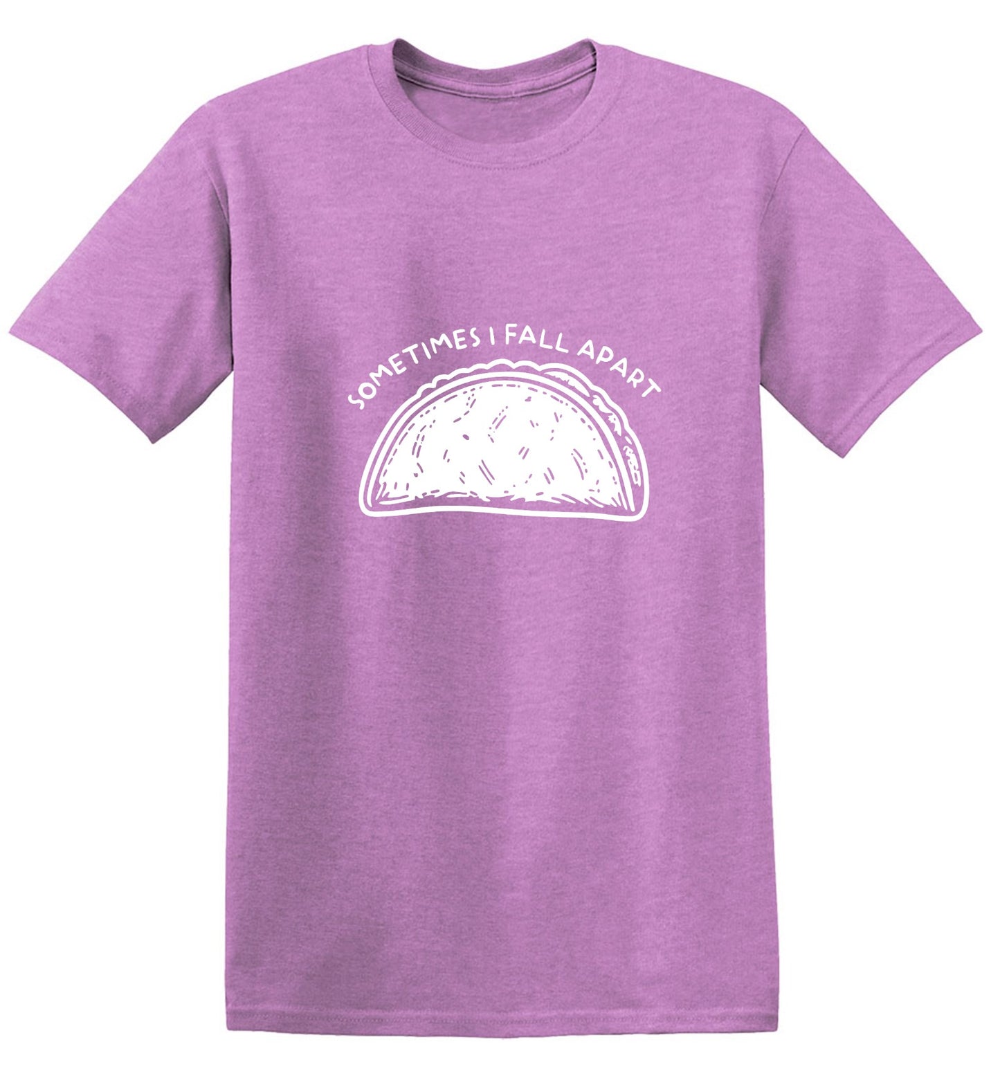 Funny T-Shirts design "Sometimes I Fall Apart T-Shirt"
