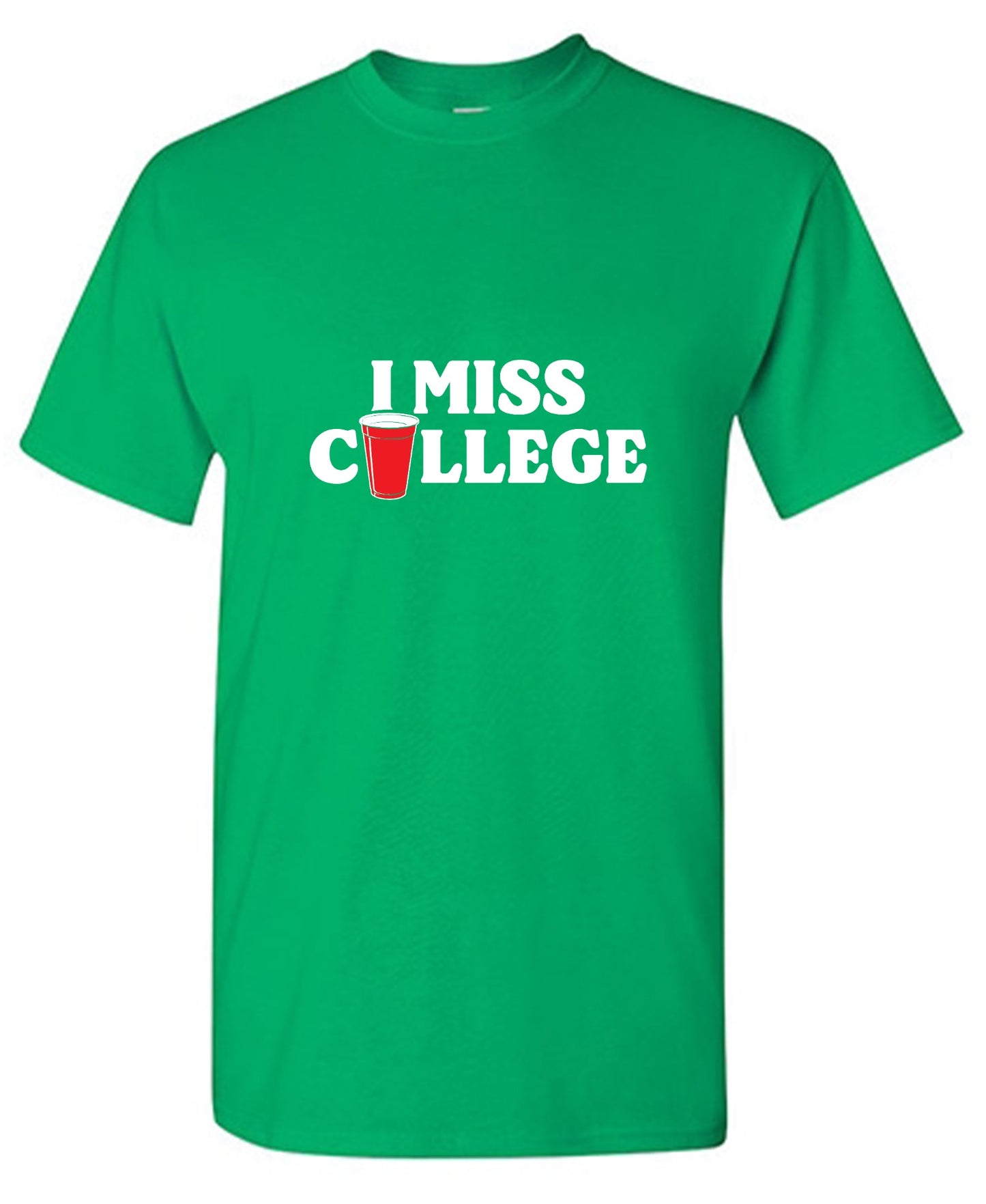 Funny T-Shirts design "I Miss College T-Shirt"