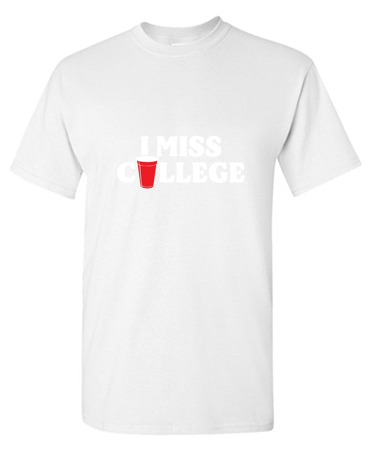 Funny T-Shirts design "I Miss College T-Shirt"