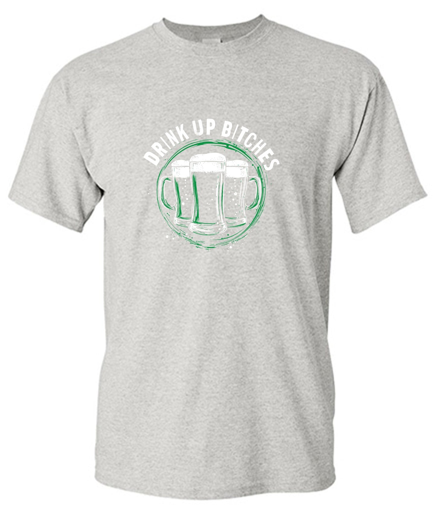 Funny T-Shirts design "Drink Up Bitches T-Shirt - Tall Tee"