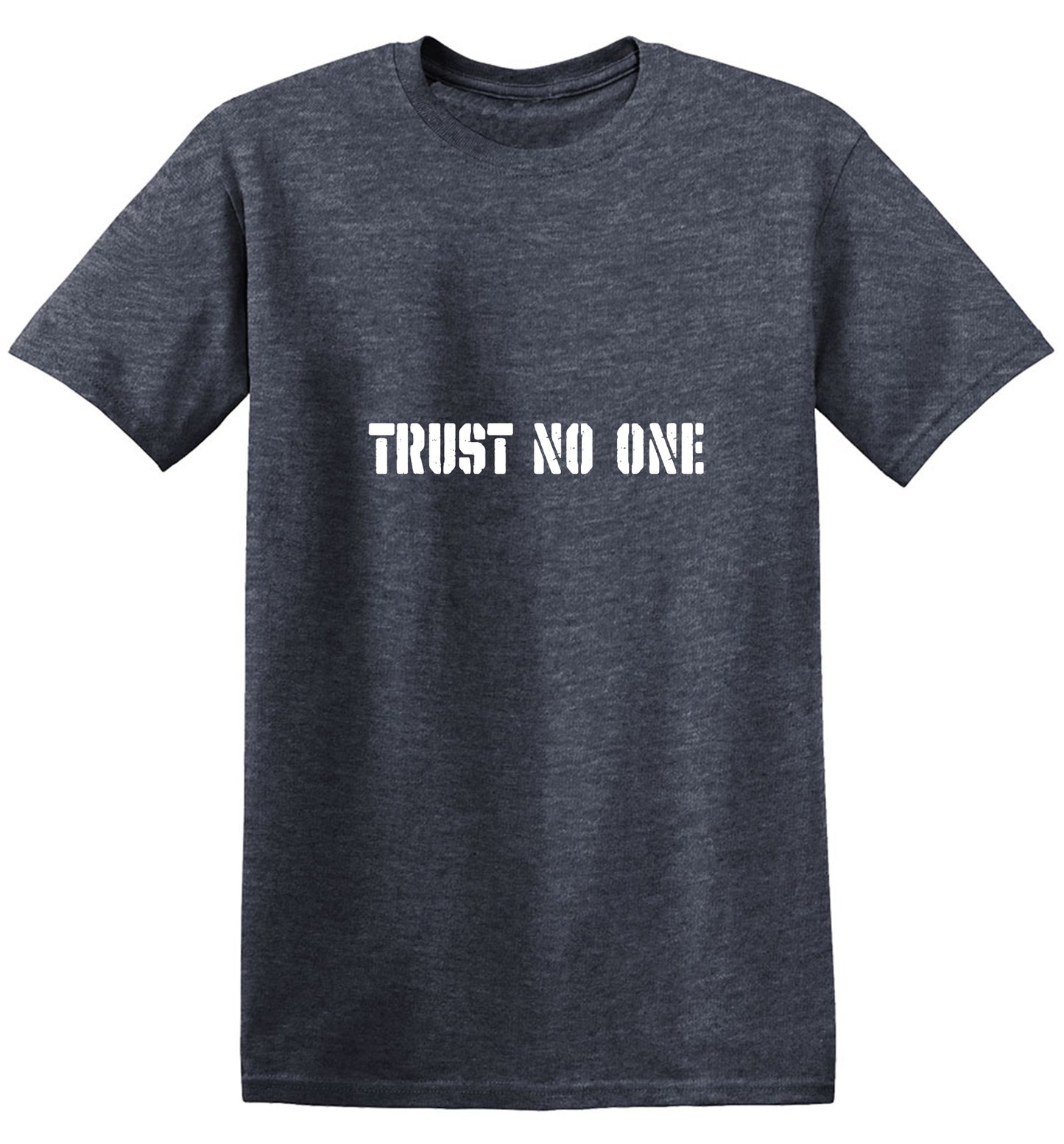 Funny T-Shirts design "Trust No One T-Shirt"