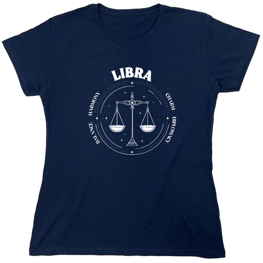 Funny T-Shirts design "Libra T-Shirt - Womens"