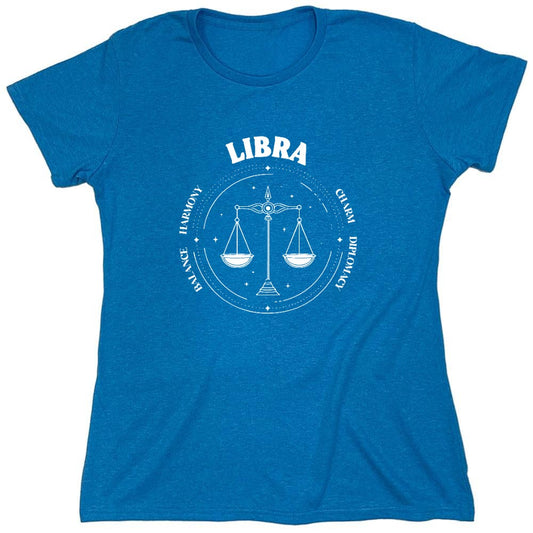 Funny T-Shirts design "Libra T-Shirt - Womens"