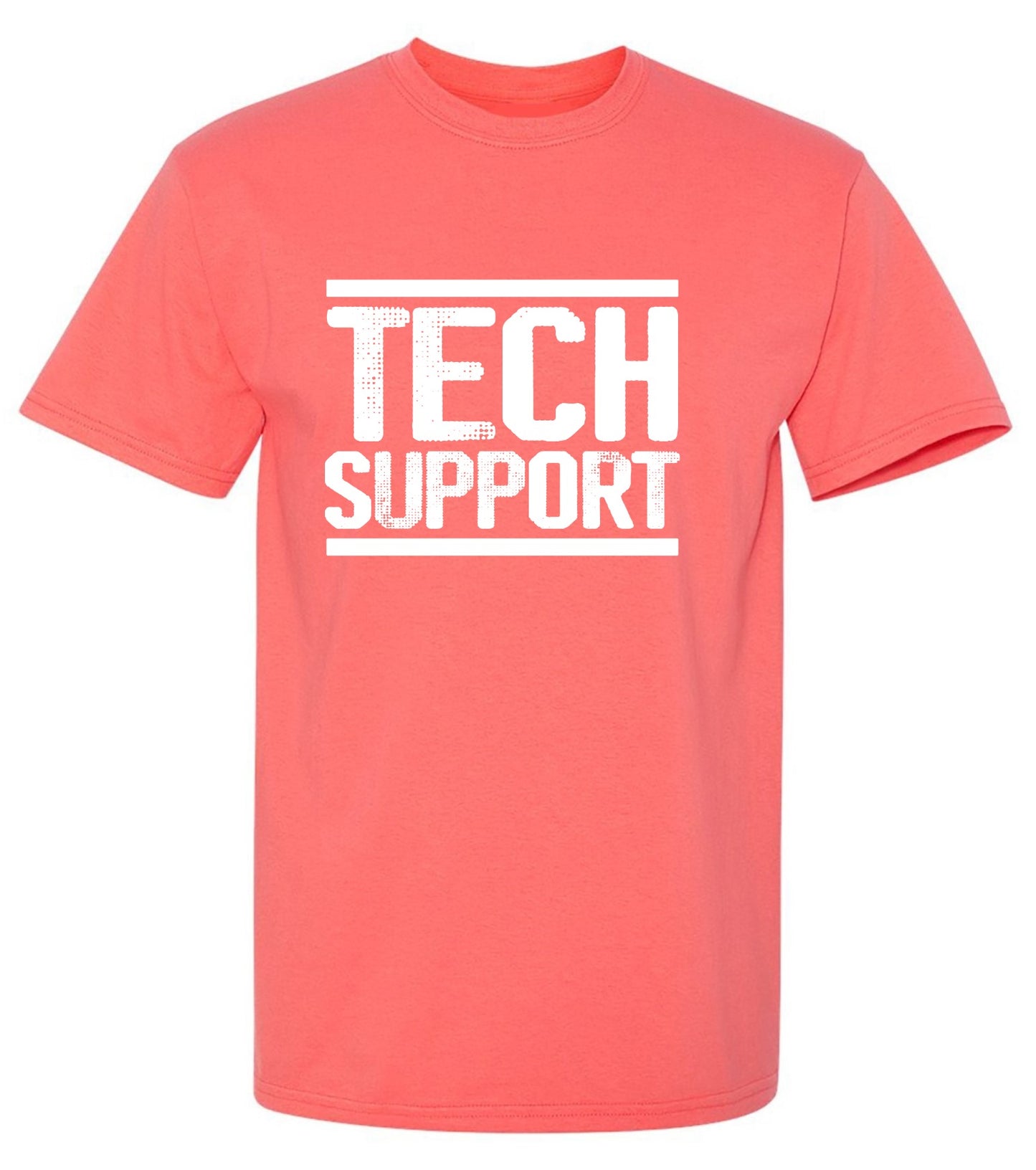 Funny T-Shirts design "Tech Support Graphic T-Shirts - Ring Spun Tee"