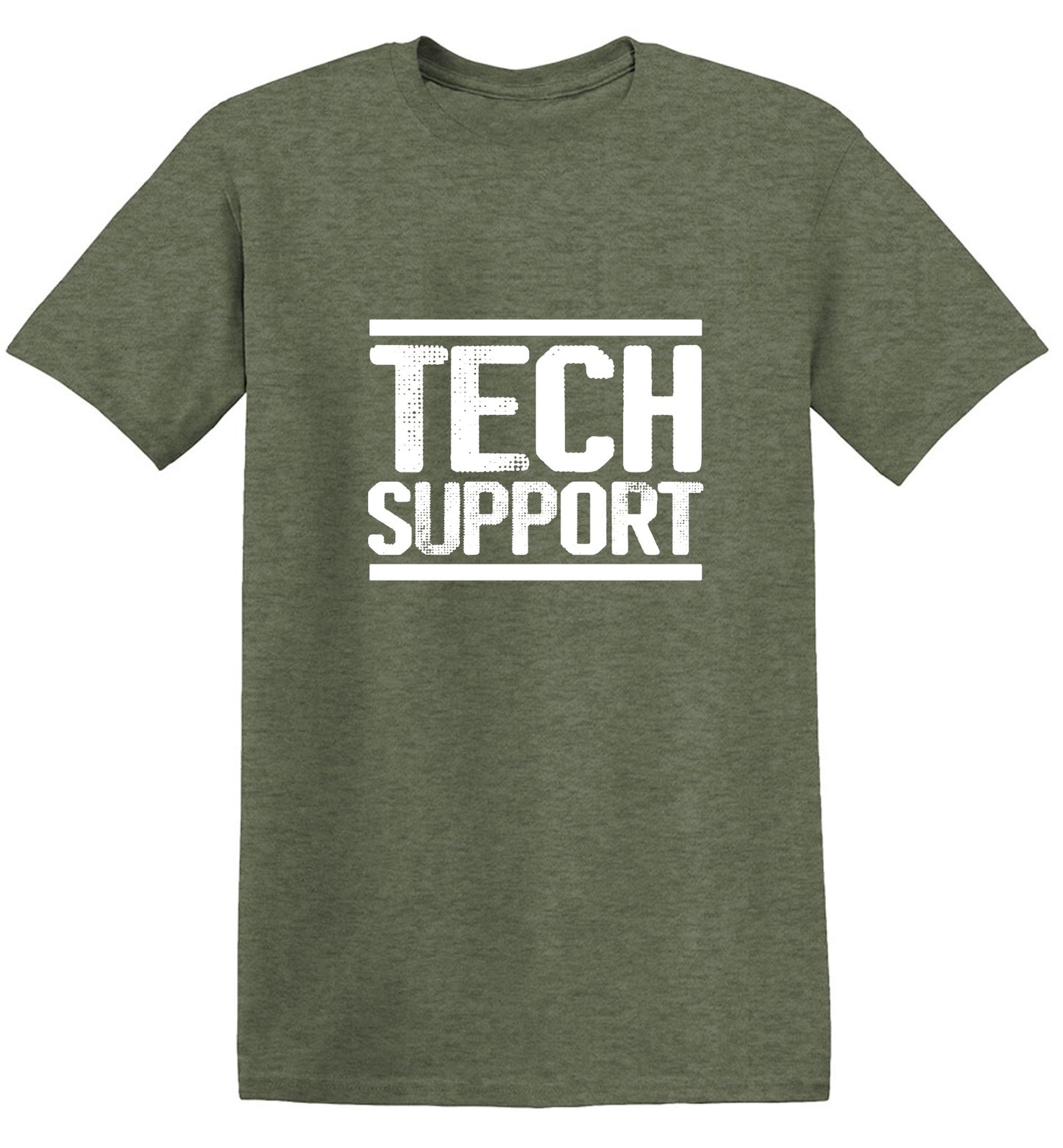 Funny T-Shirts design "Tech Support Graphic T-Shirts - Ring Spun Tee"