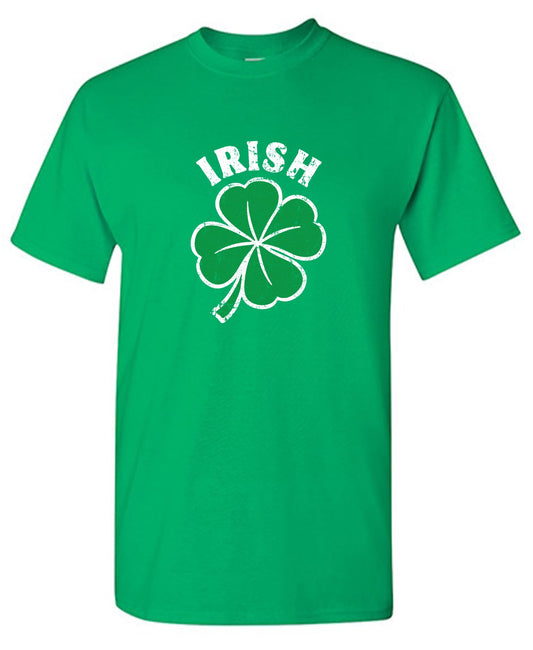 Funny T-Shirts design "Irish T Shirt Clover Design T-Shirt"