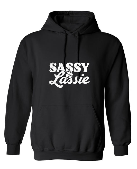 Funny T-Shirts design "Sassie Lassie Shirt - Hoodie"