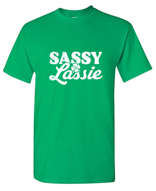 Funny T-Shirts design "Sassie Lassie Shirt"