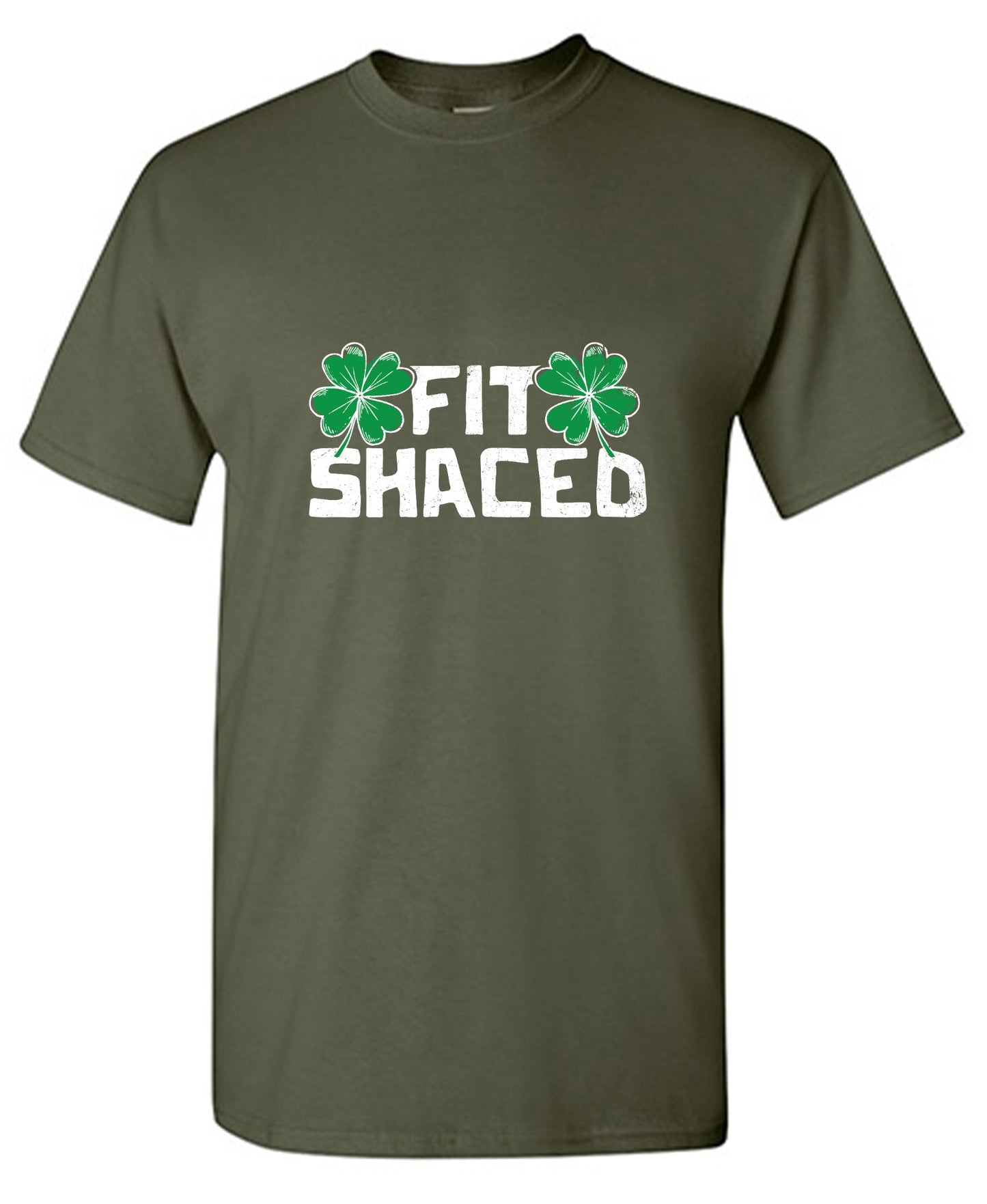 Funny T-Shirts design "Fit Shaced Shirt"