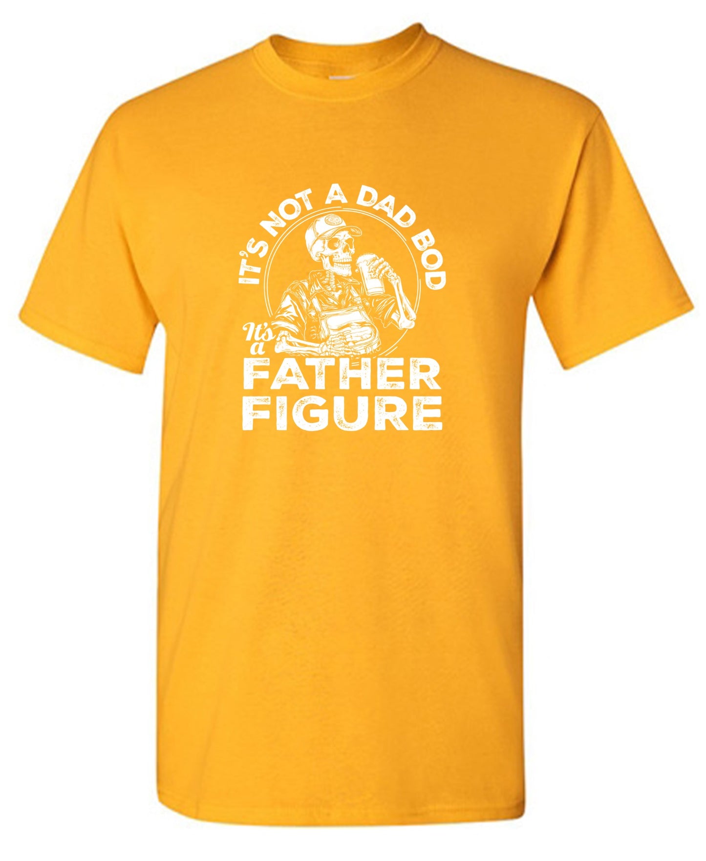Funny T-Shirts design "Its Not A Dad Bod Its A Father Figure - Funny Father's T-Shirt"