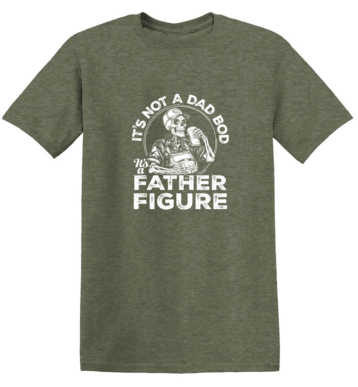 Funny T-Shirts design "Its Not A Dad Bod Its A Father Figure - Funny Father's T-Shirt"