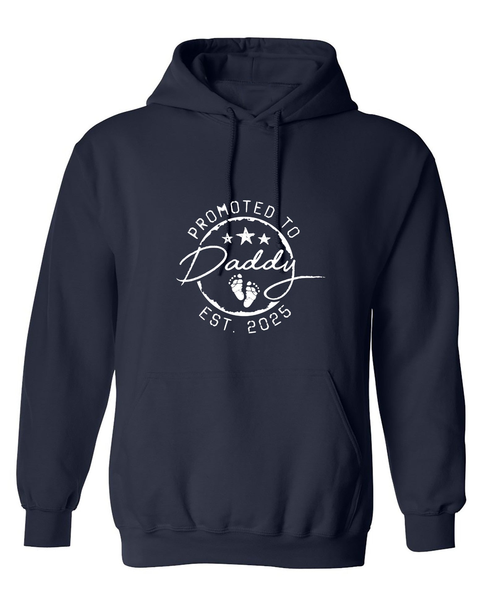 Promoted to Daddy EST. 2025 - Awesome Dad Shirt