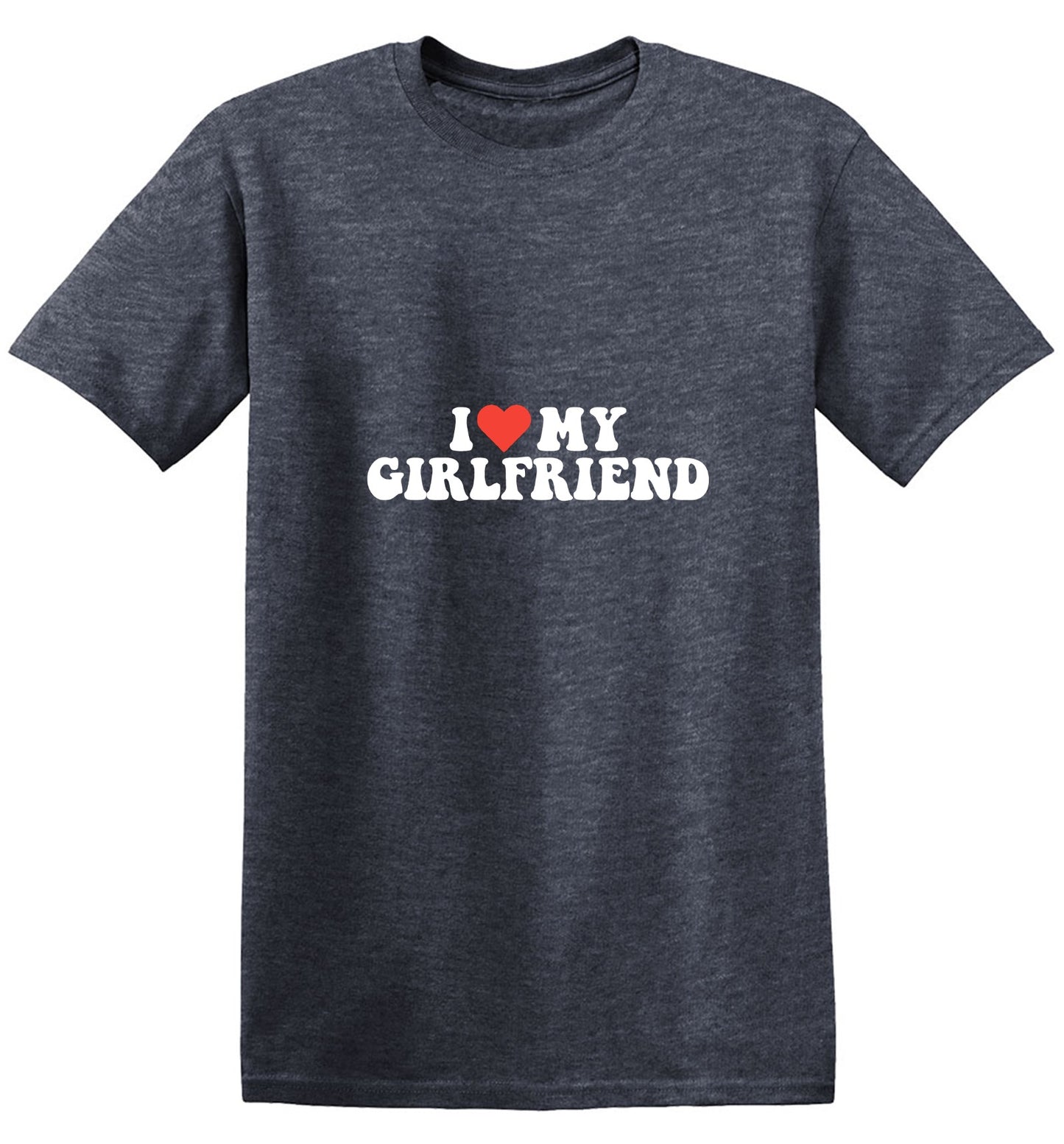 Funny T-Shirts design "I Love My Girlfriend T-Shirt"