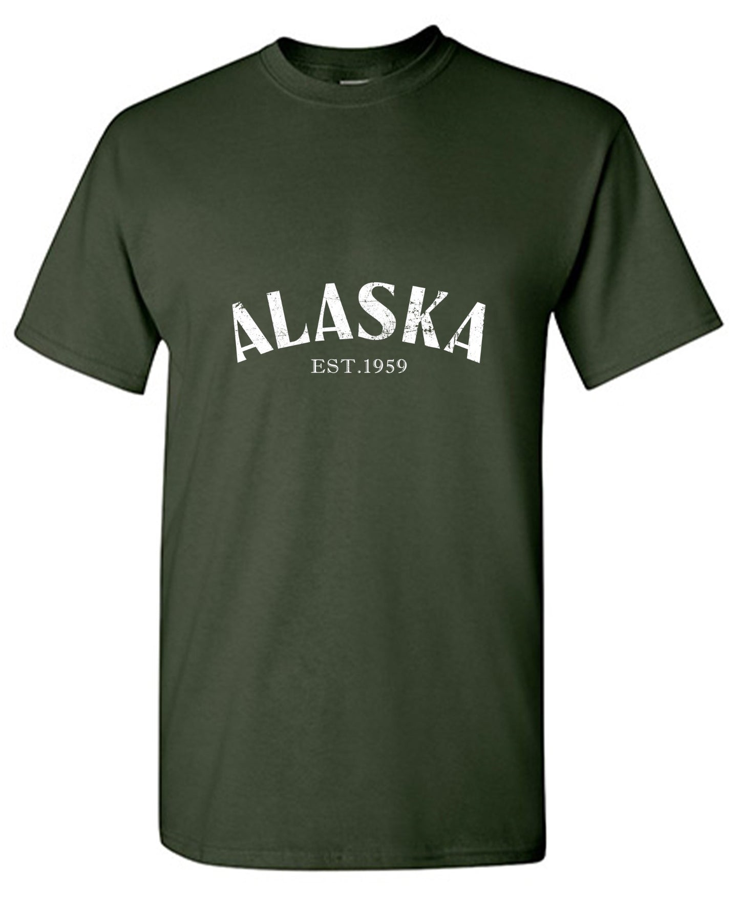 Funny T-Shirts design "Alaska, Est 1959 T-Shirt"