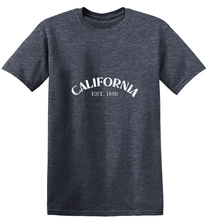 Funny T-Shirts design "California Est. 1850 T-Shirt"