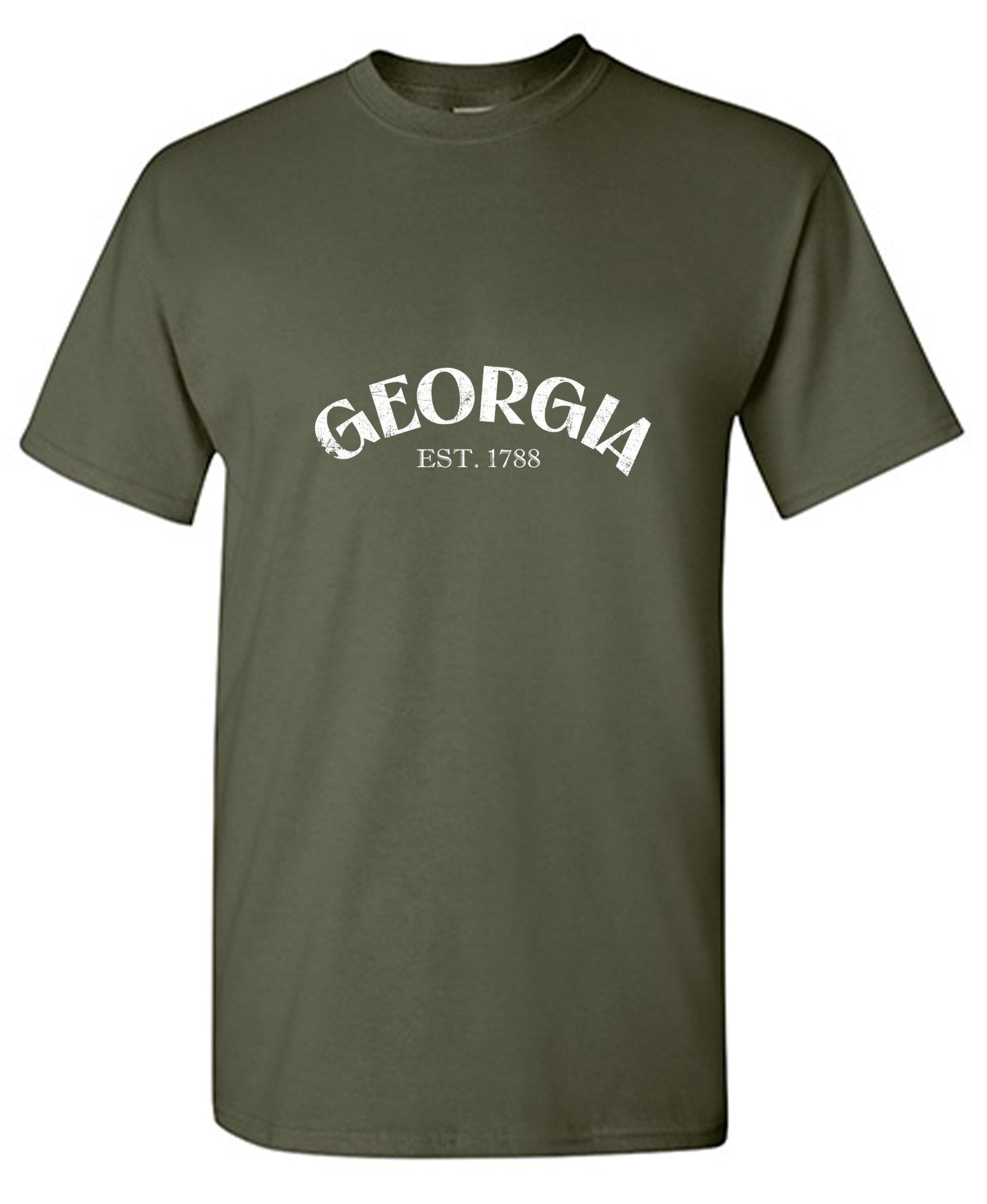 Funny T-Shirts design "Georgia Est. 1788 T-Shirt"