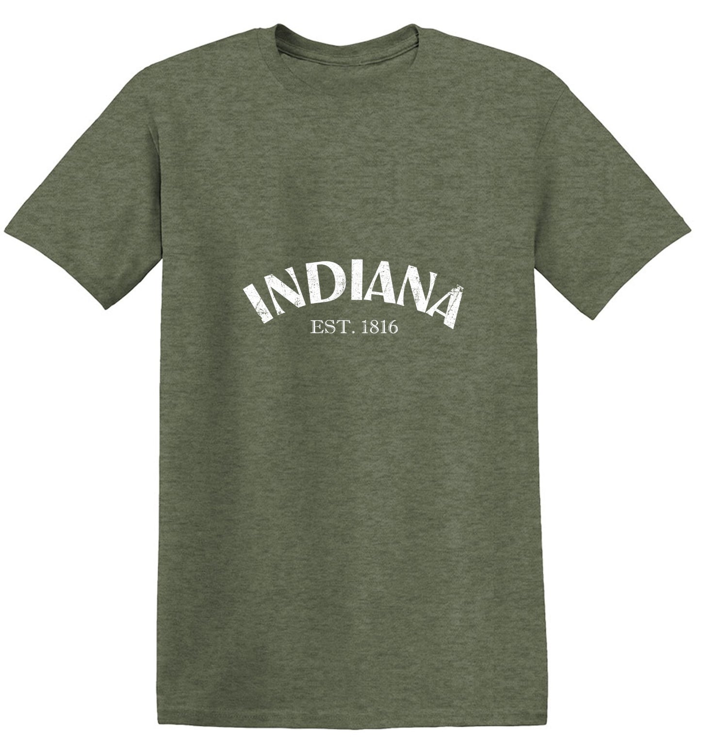 Funny T-Shirts design "Indiana Est. 1816 T-Shirt"