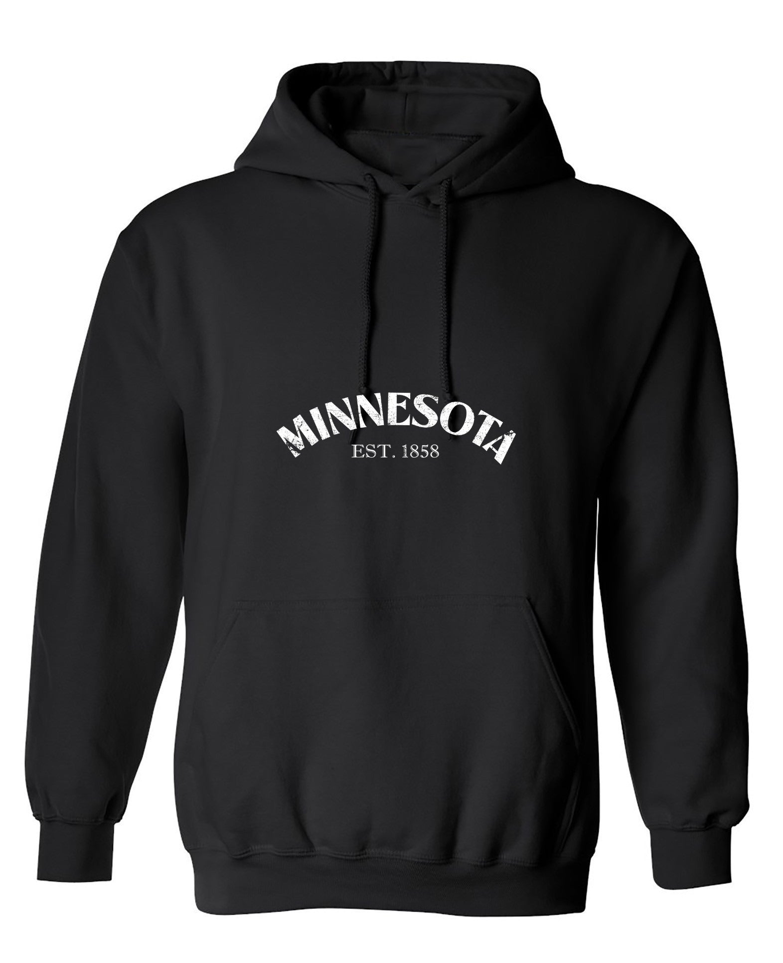 Funny T-Shirts design "Minnesota Est. 1858 T-Shirt - Hoodie"